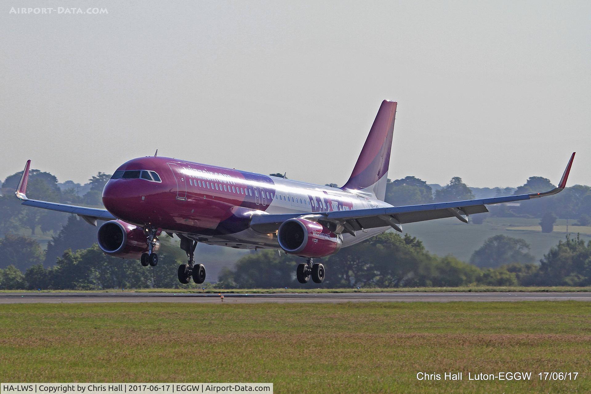 HA-LWS, 2013 Airbus A320-232 C/N 5608, Luton