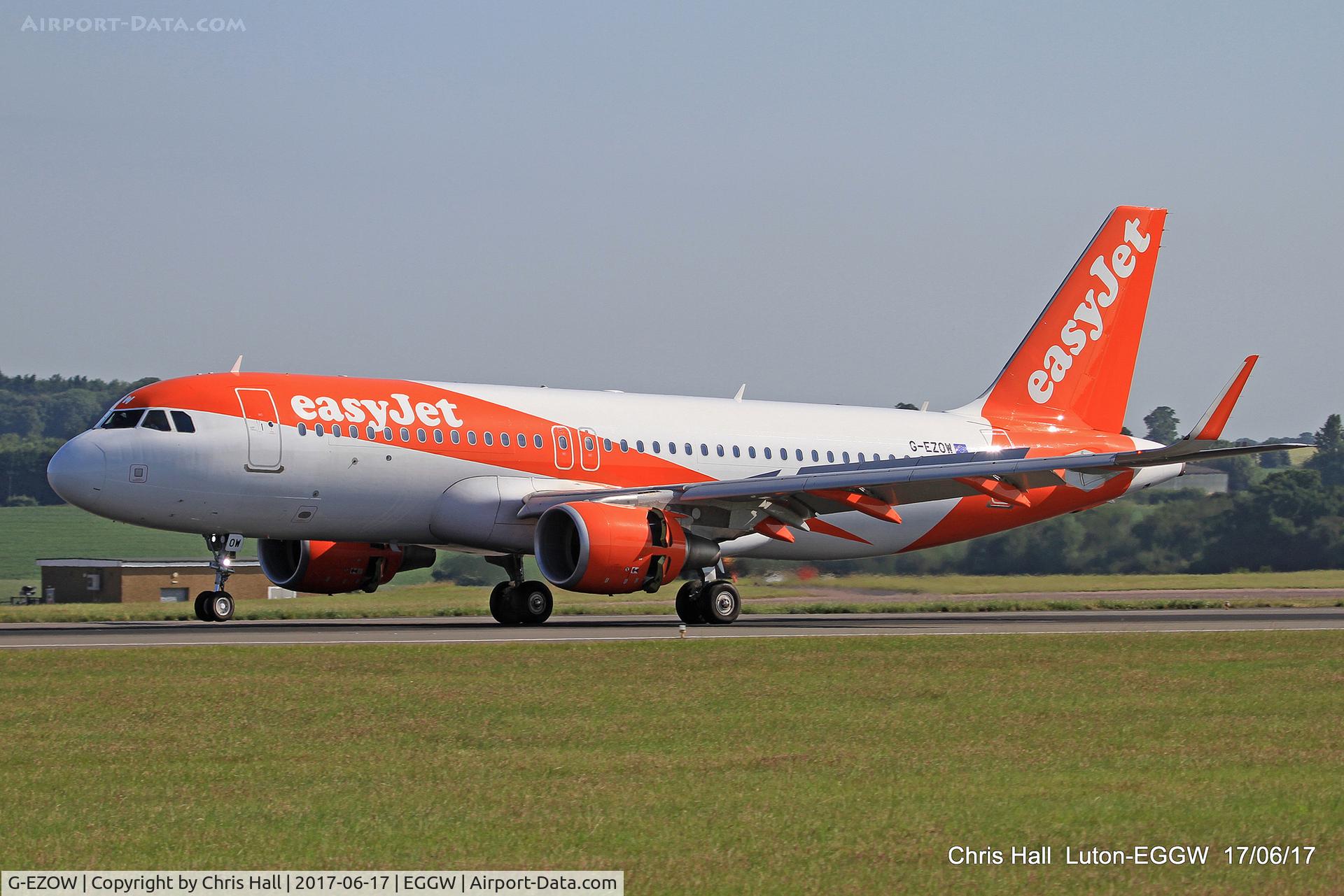 G-EZOW, 2015 Airbus A320-214 C/N 6834, Luton