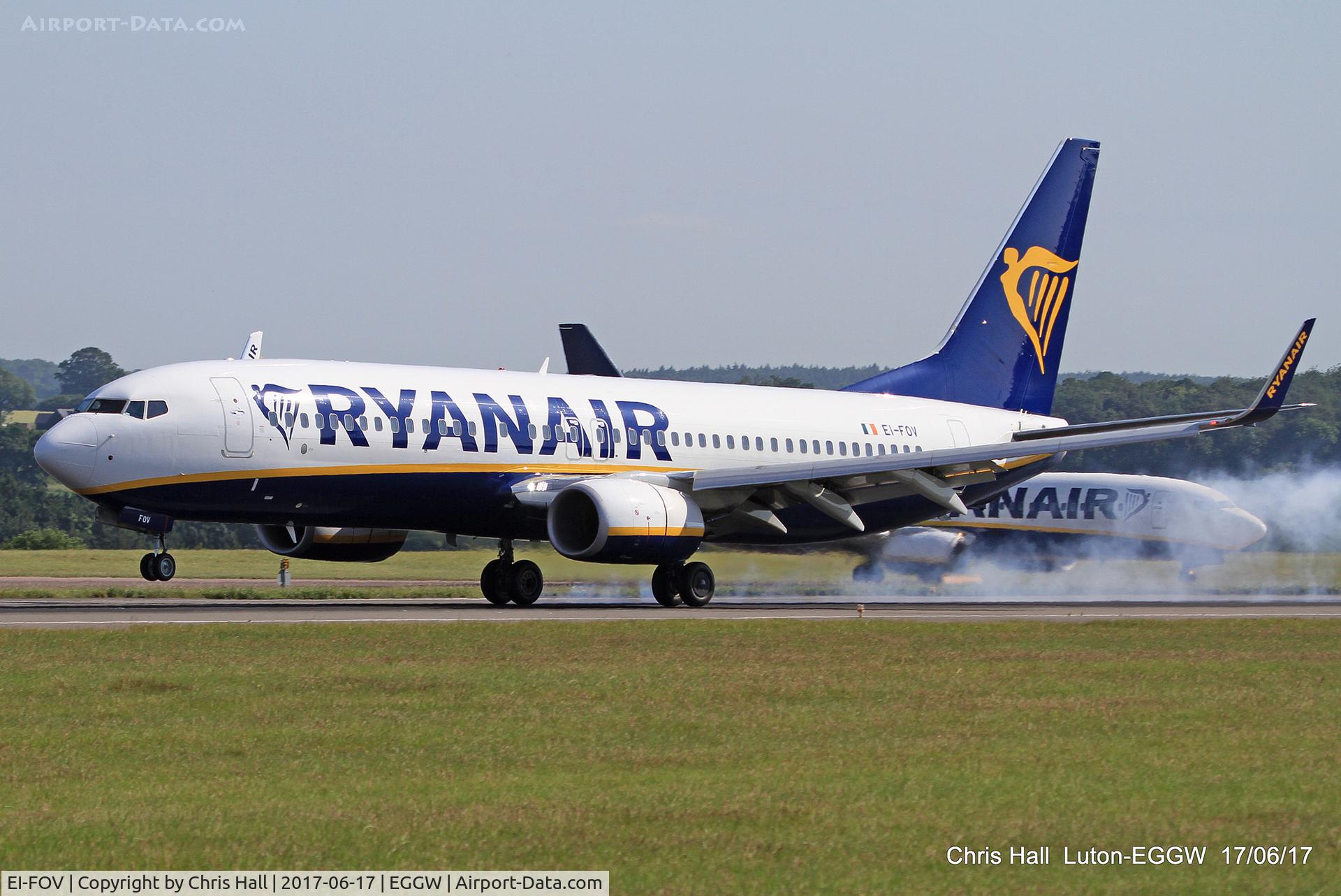 EI-FOV, 2016 Boeing 737-8AS C/N 44725, Luton