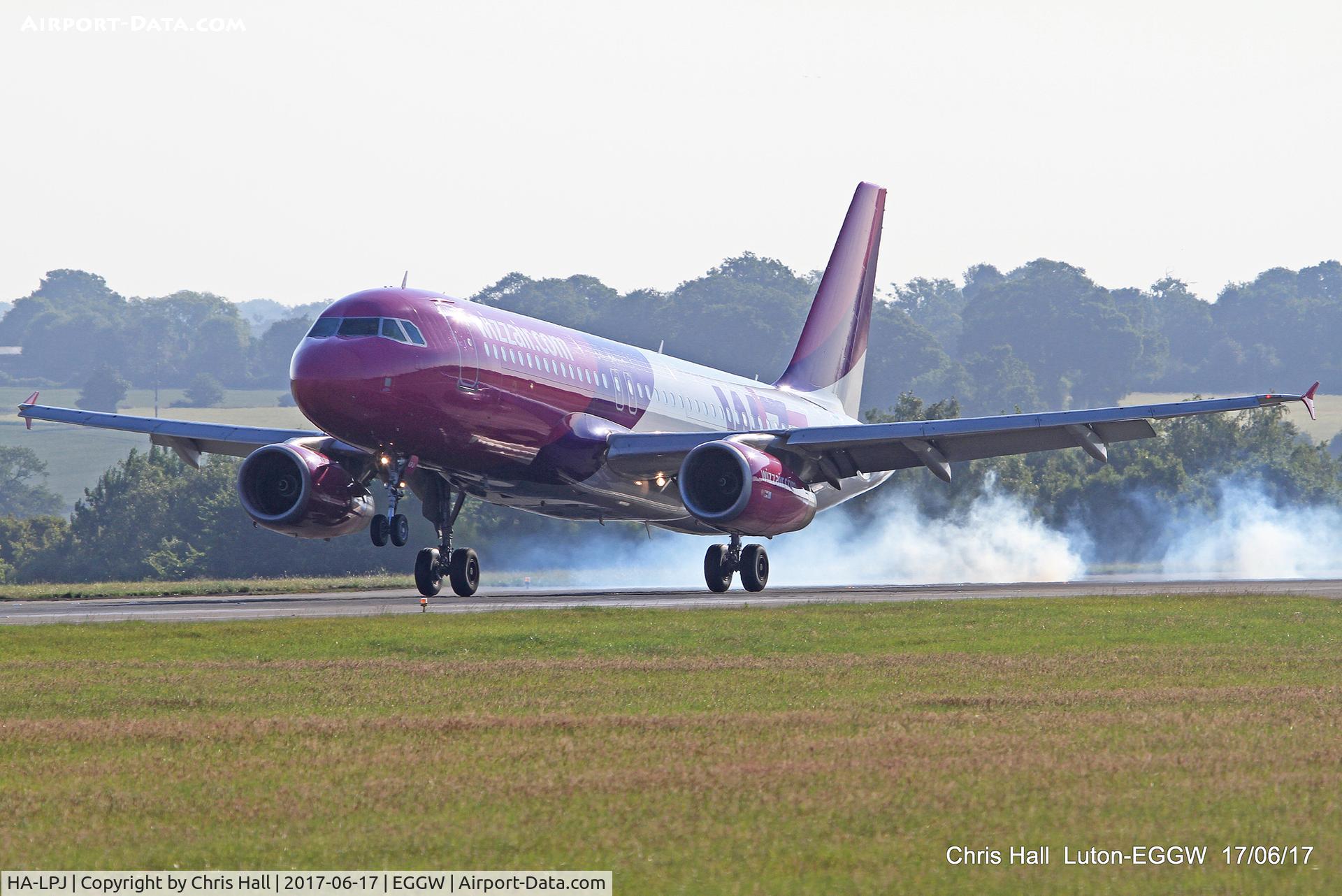 HA-LPJ, 2007 Airbus A320-232 C/N 3127, Luton