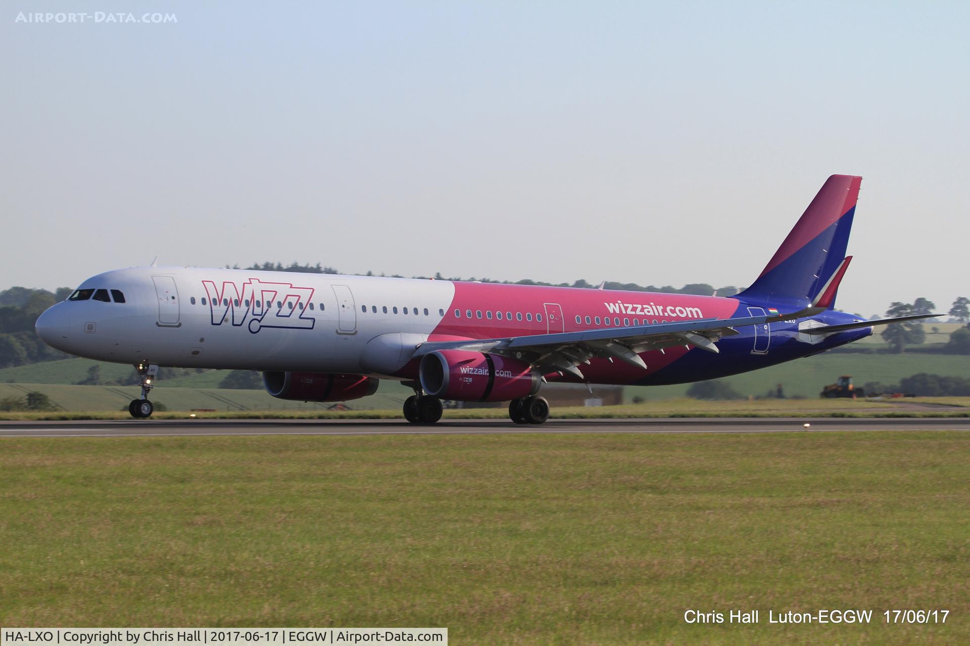 HA-LXO, 2017 Airbus A321-231 C/N 7562, Luton