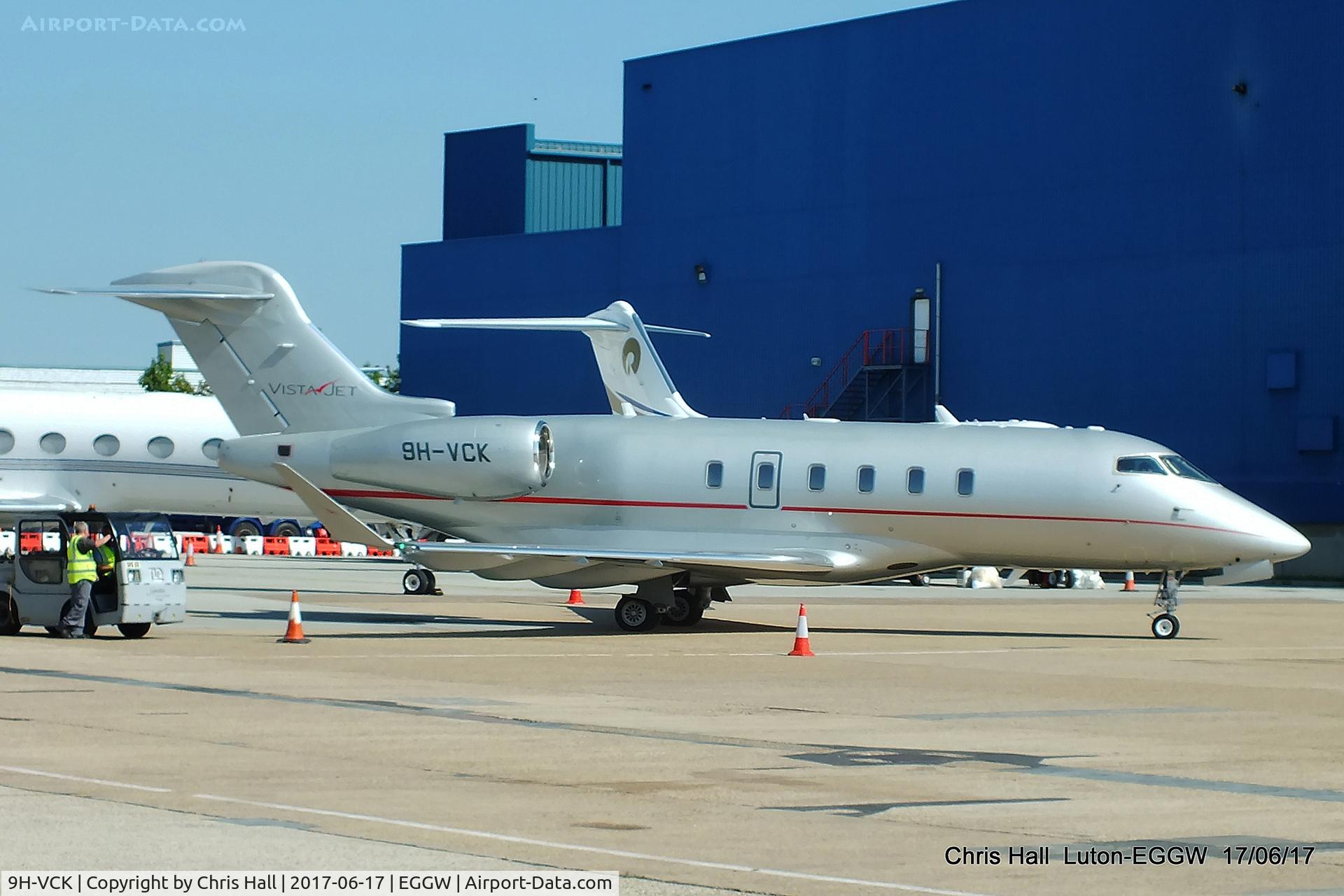 9H-VCK, 2015 Bombardier Challenger 350 (BD-100-1A10) C/N 20592, Luton