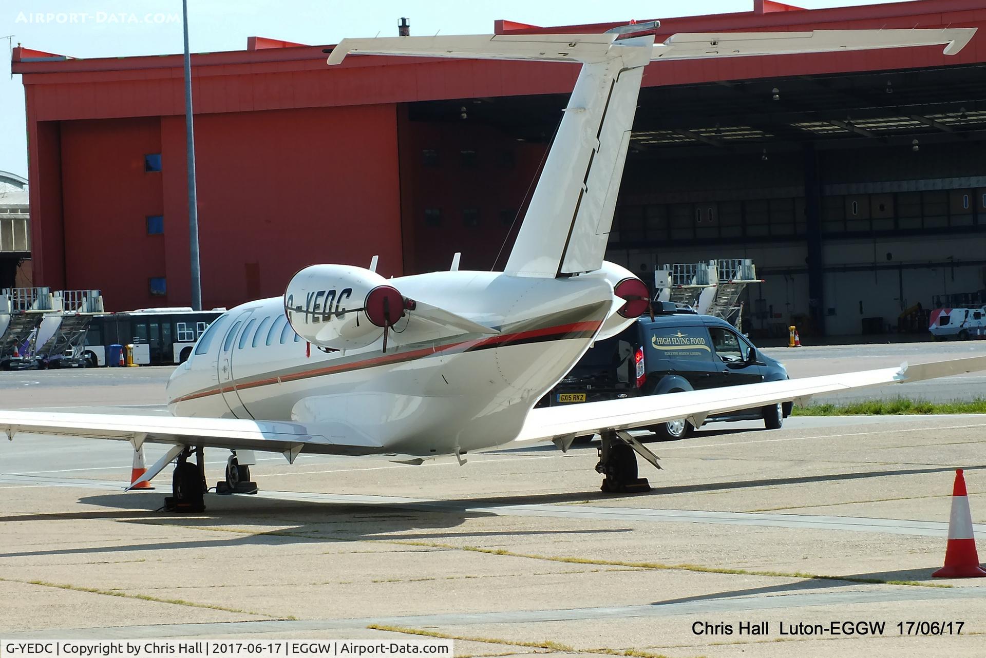 G-YEDC, 2007 Cessna 525B CitationJet CJ3 C/N 525B-0162, Luton