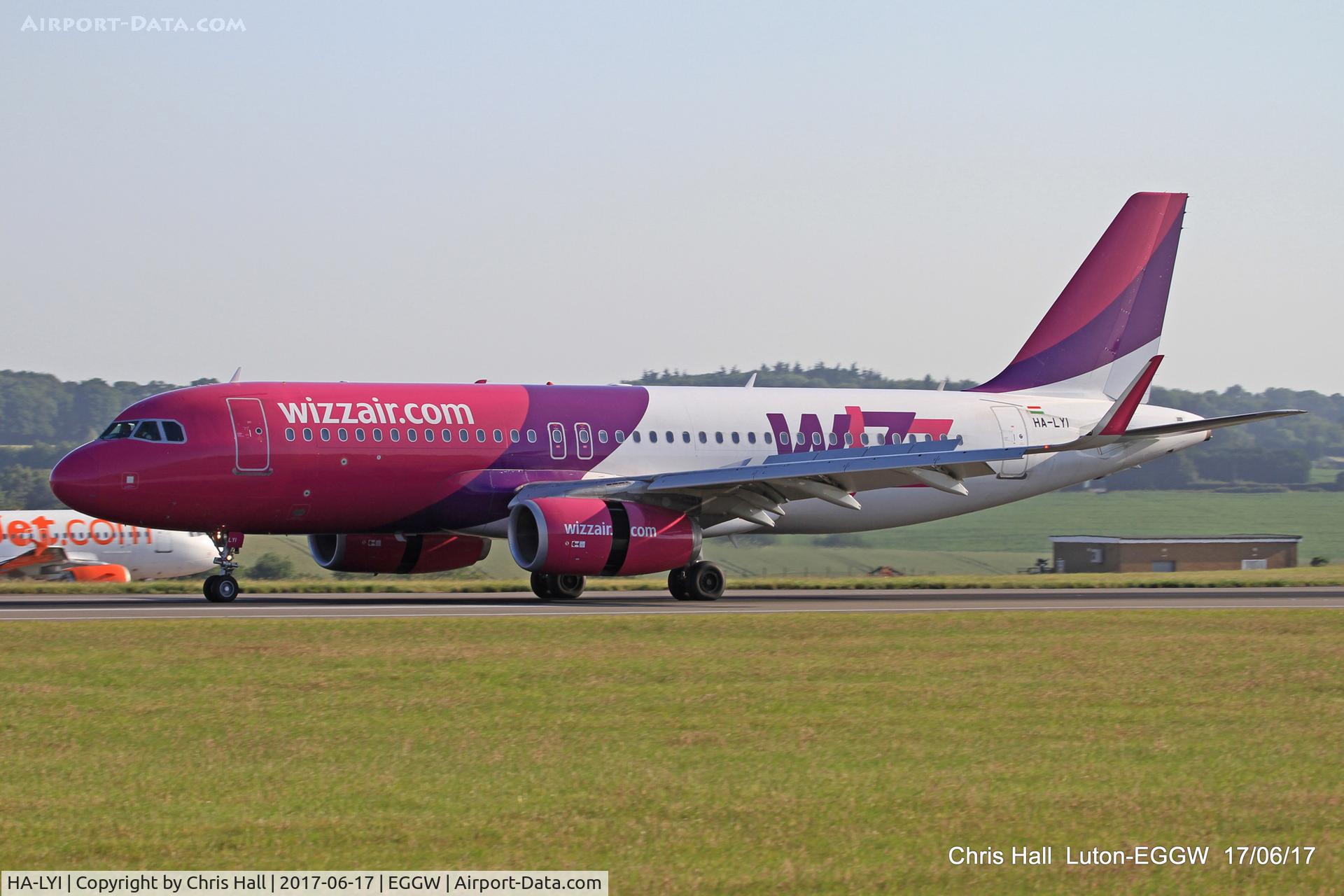 HA-LYI, 2014 Airbus A320-232 C/N 6352, Luton