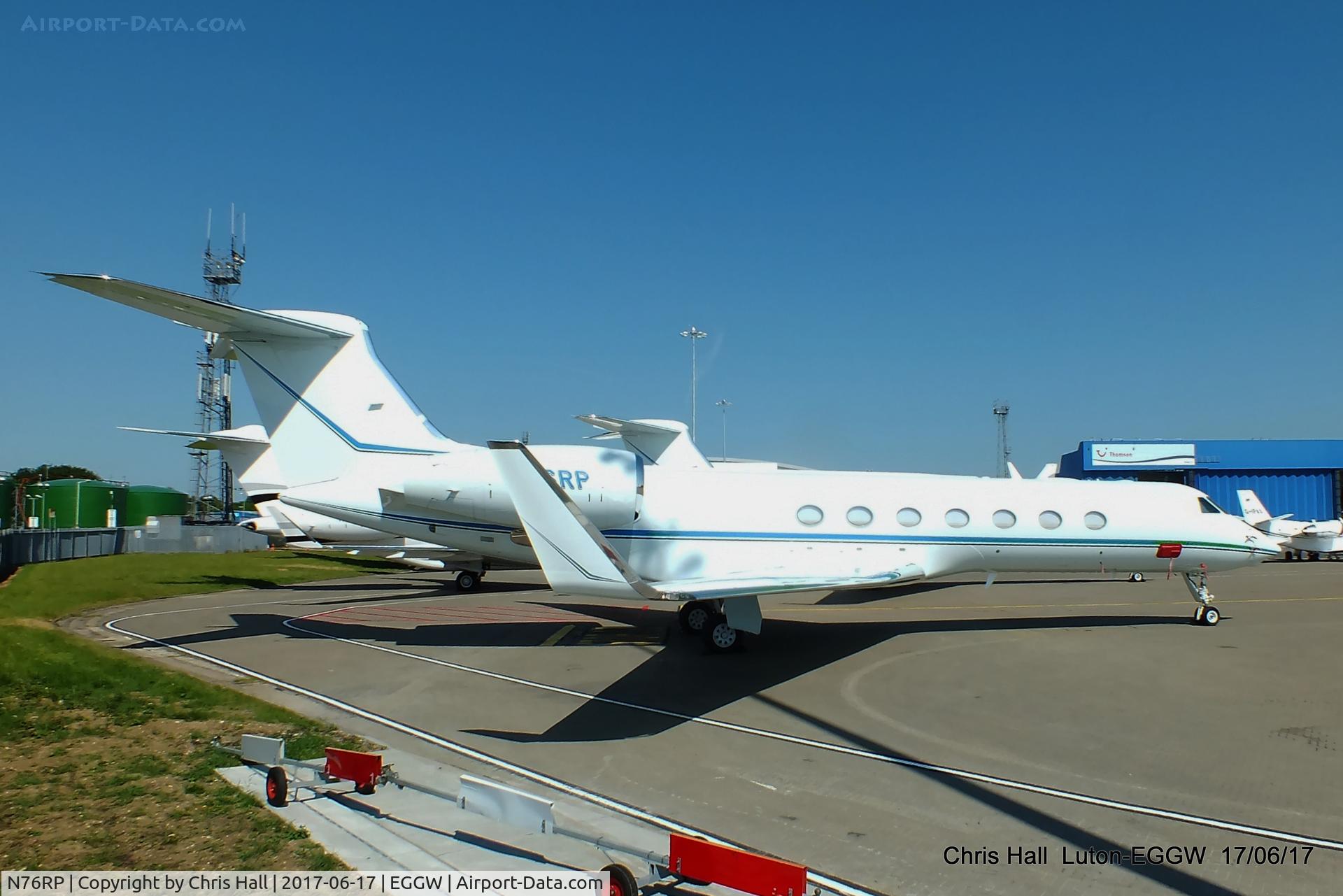 N76RP, 2011 Gulfstream Aerospace GV-SP (G550) C/N 5334, Luton