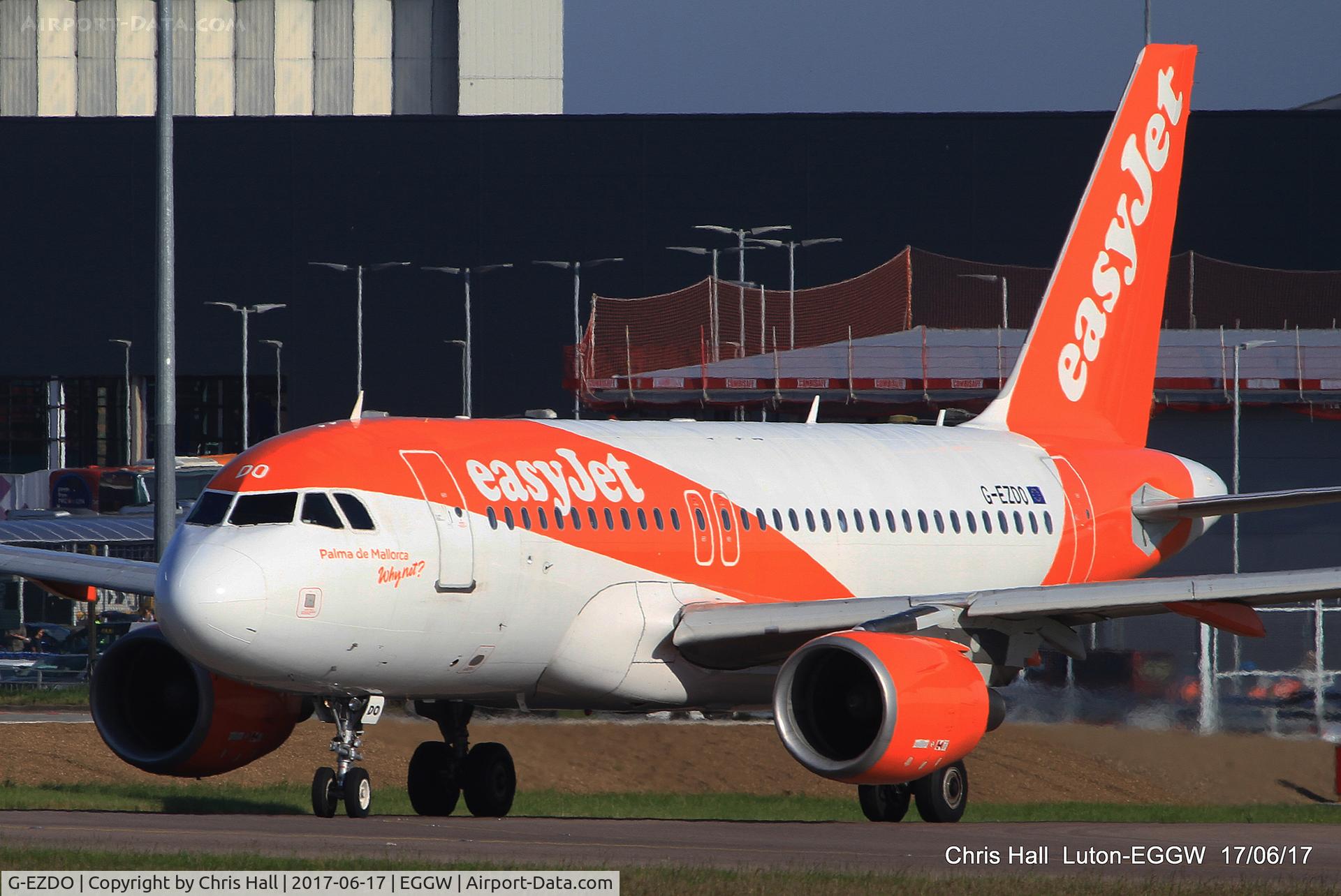 G-EZDO, 2008 Airbus A319-111 C/N 3634, Luton
