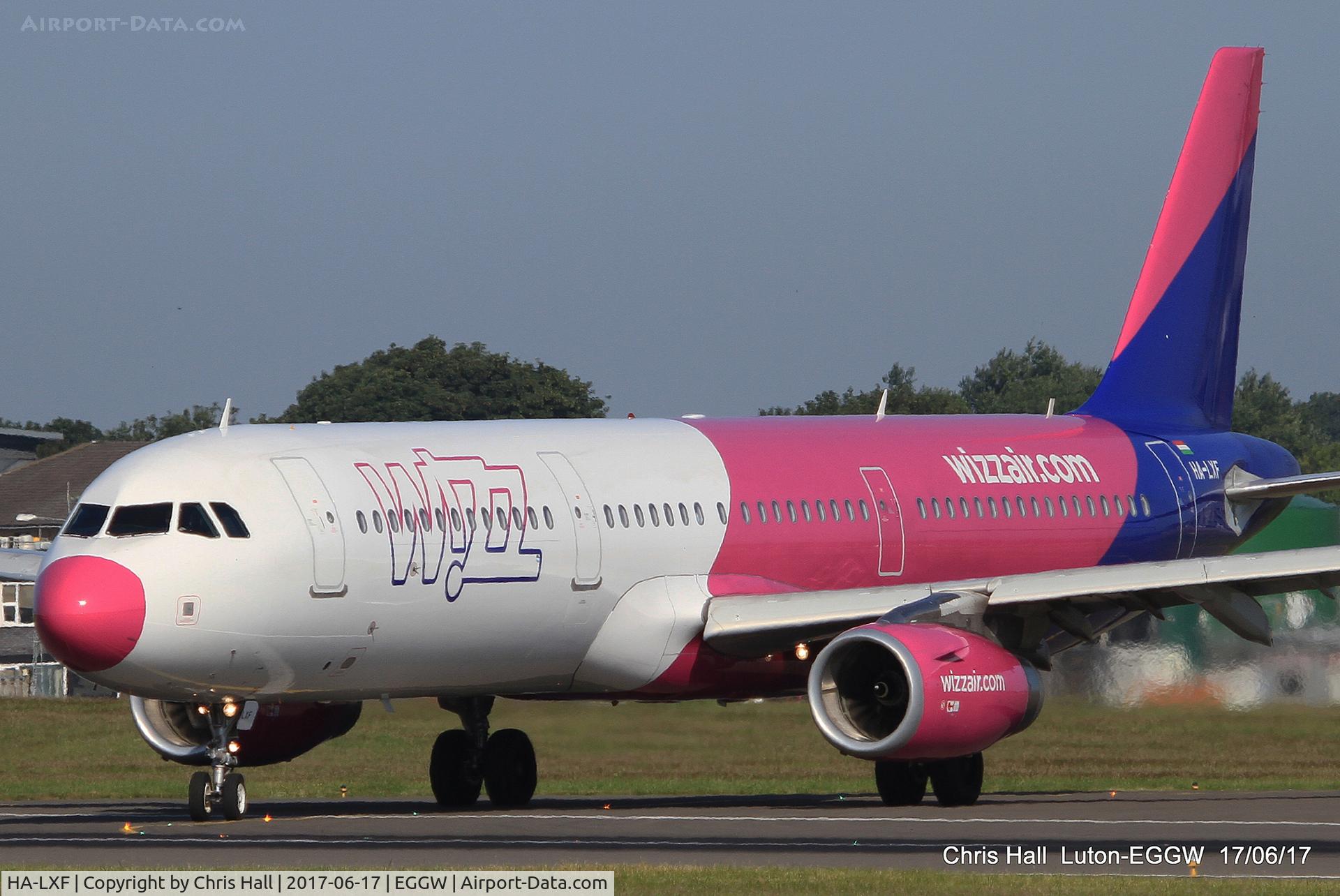 HA-LXF, 2016 Airbus A321-231 C/N 7155, Luton