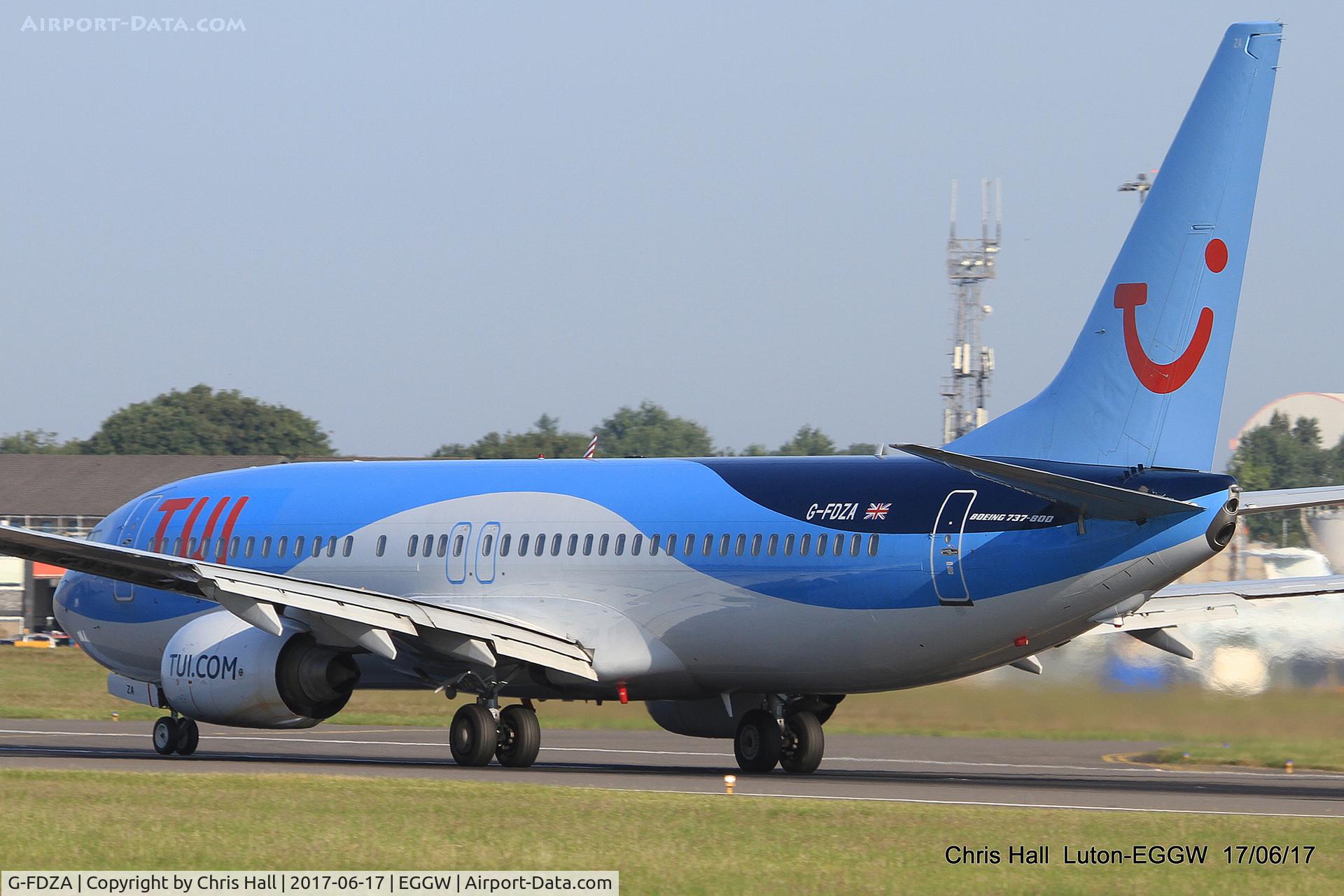 G-FDZA, 2007 Boeing 737-8K5 C/N 35134, Luton