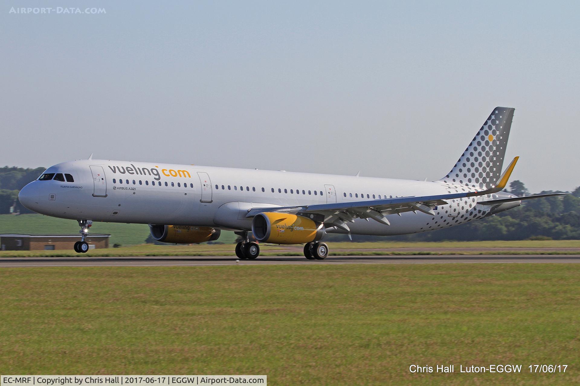 EC-MRF, 2017 Airbus A321-231 C/N 7714, Luton