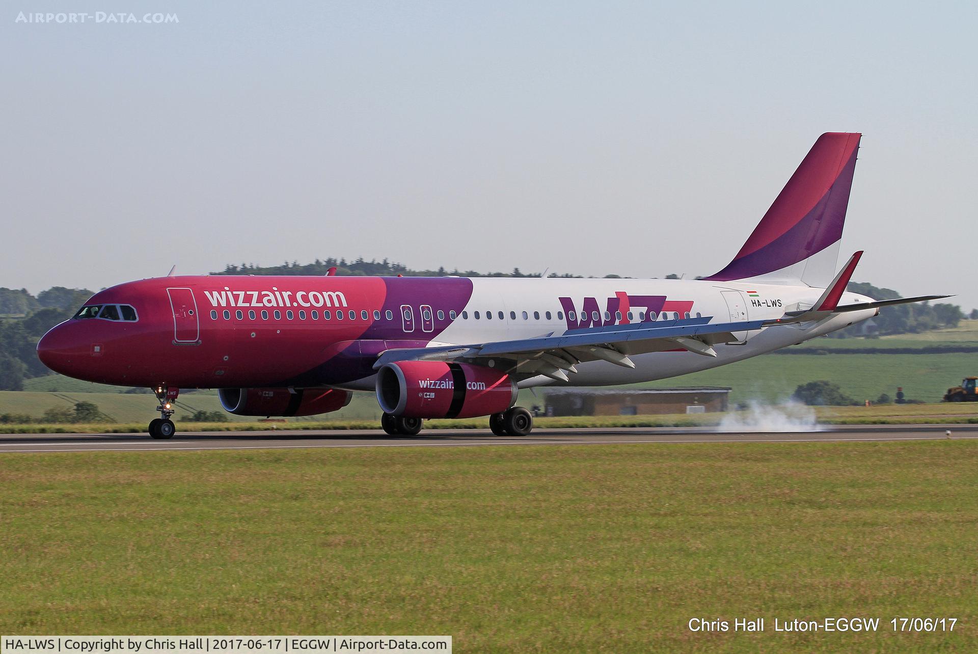 HA-LWS, 2013 Airbus A320-232 C/N 5608, Luton