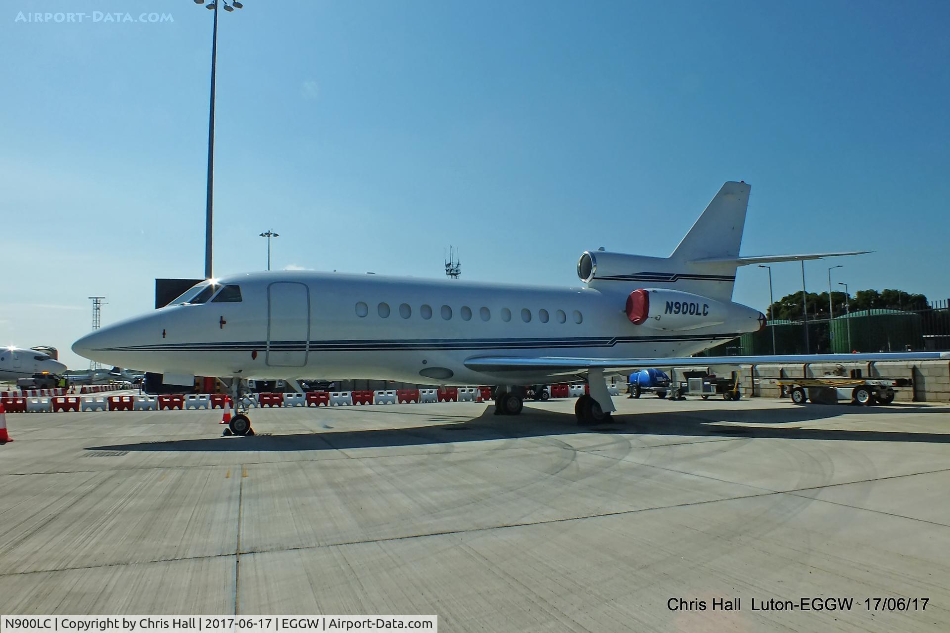 N900LC, 2000 Dassault Falcon 900 C/N 186, Luton