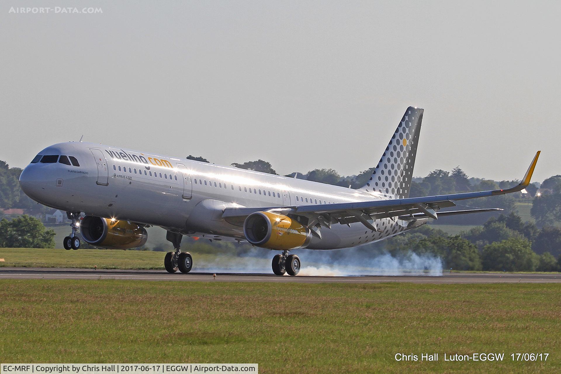 EC-MRF, 2017 Airbus A321-231 C/N 7714, Luton