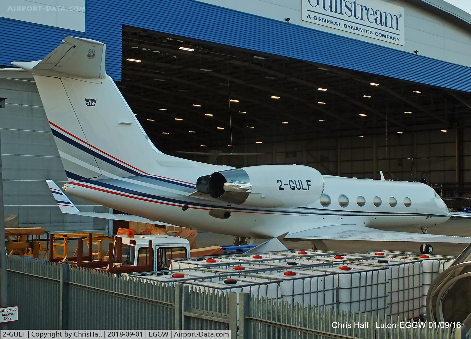 2-GULF, 1993 Gulfstream Aerospace Gulfstream IV C/N 1224, Luton