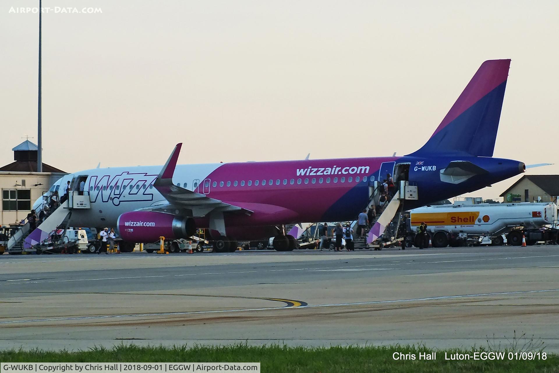 G-WUKB, 2018 Airbus A320-232 C/N 8151, Luton