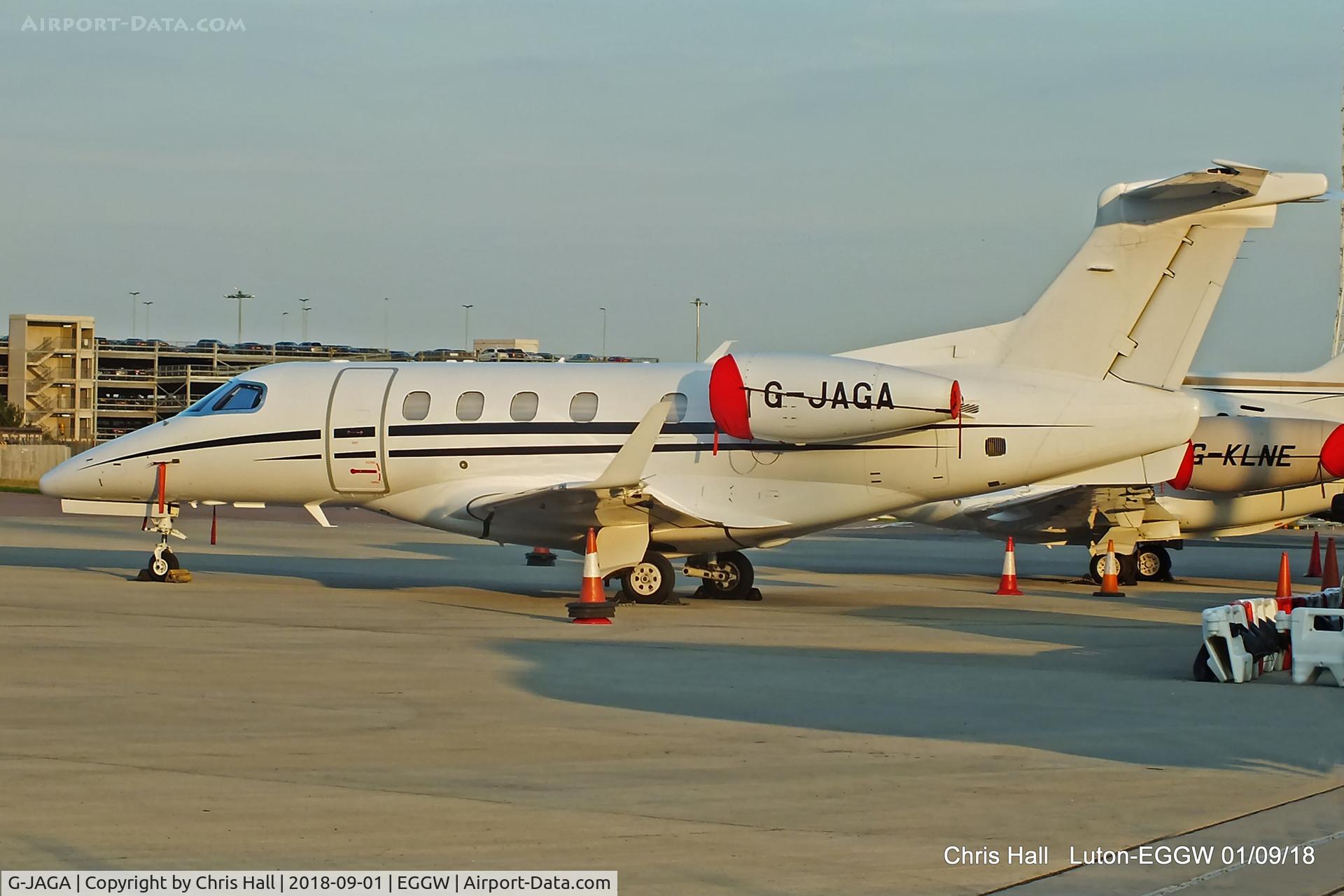 G-JAGA, 2013 Embraer EMB-505 Phenom 300 C/N 50500134, Luton