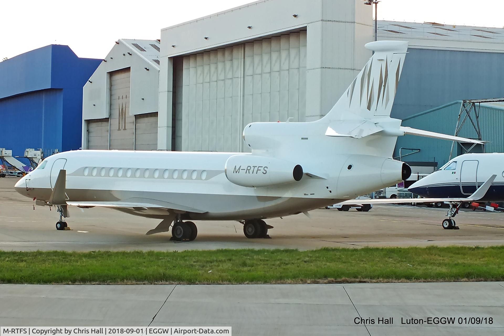 M-RTFS, 2013 Dassault Falcon 7X C/N 207, Luton
