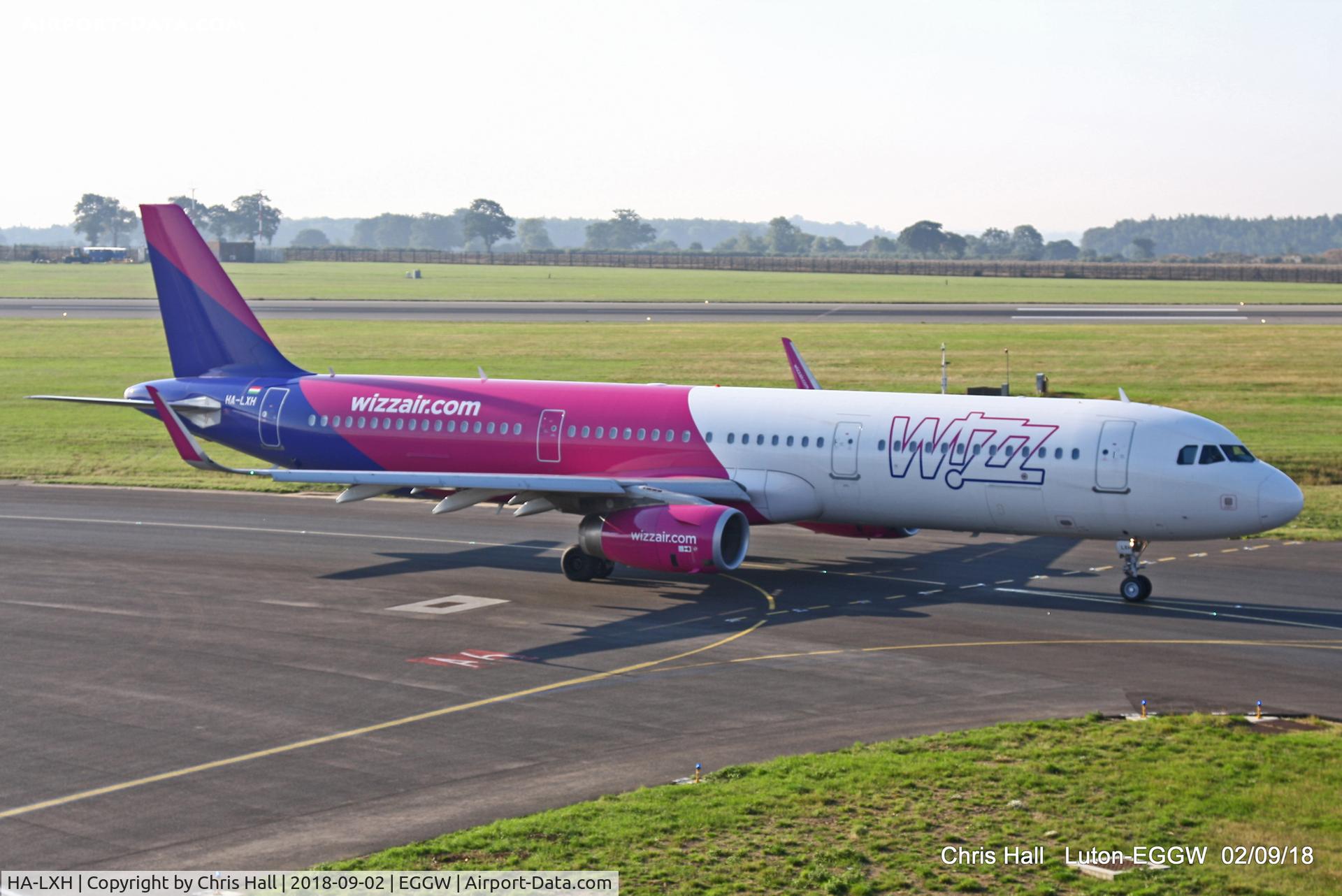 HA-LXH, 2016 Airbus A321-231 C/N 7217, Luton