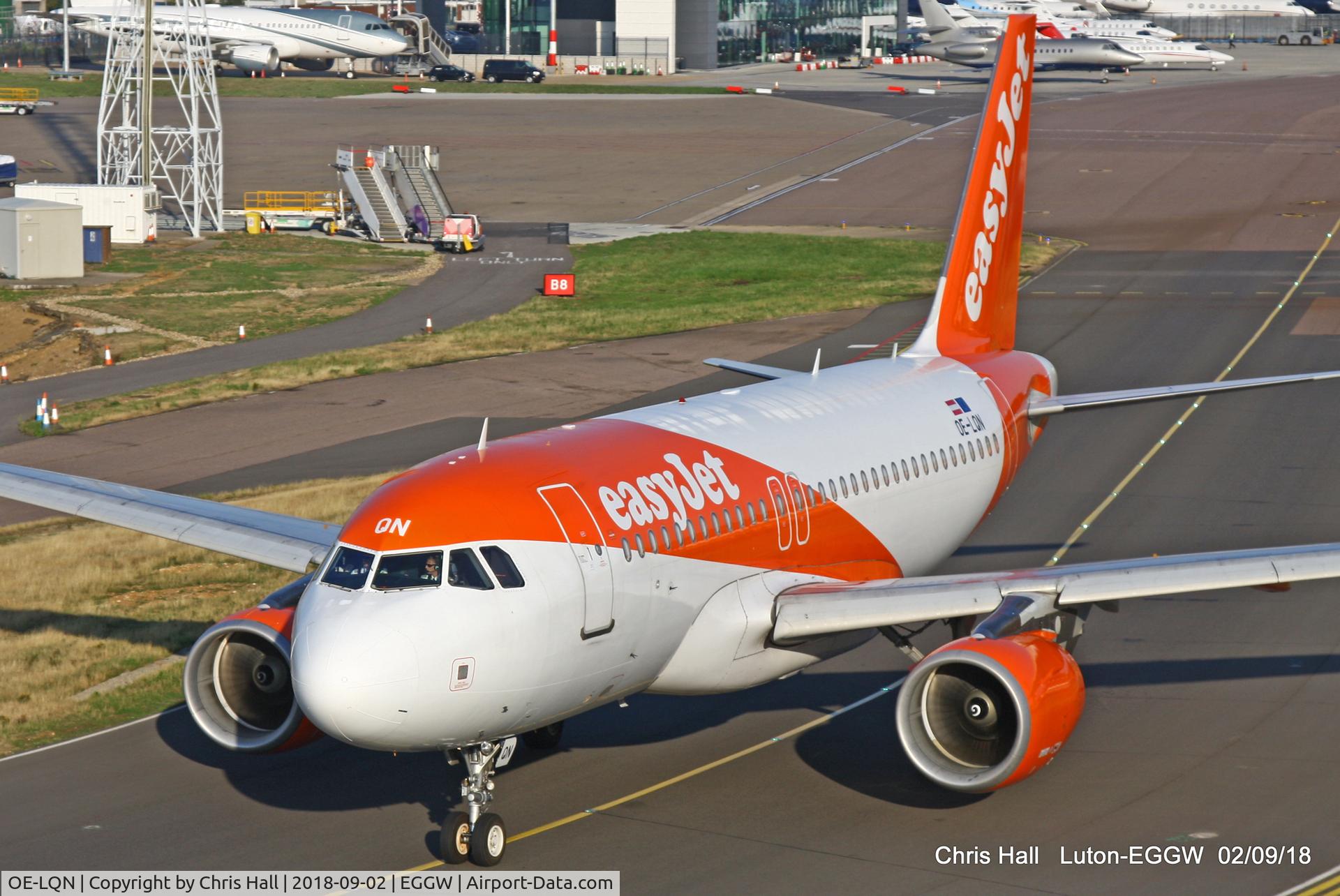 OE-LQN, 2008 Airbus A319-111 C/N 3735, Luton
