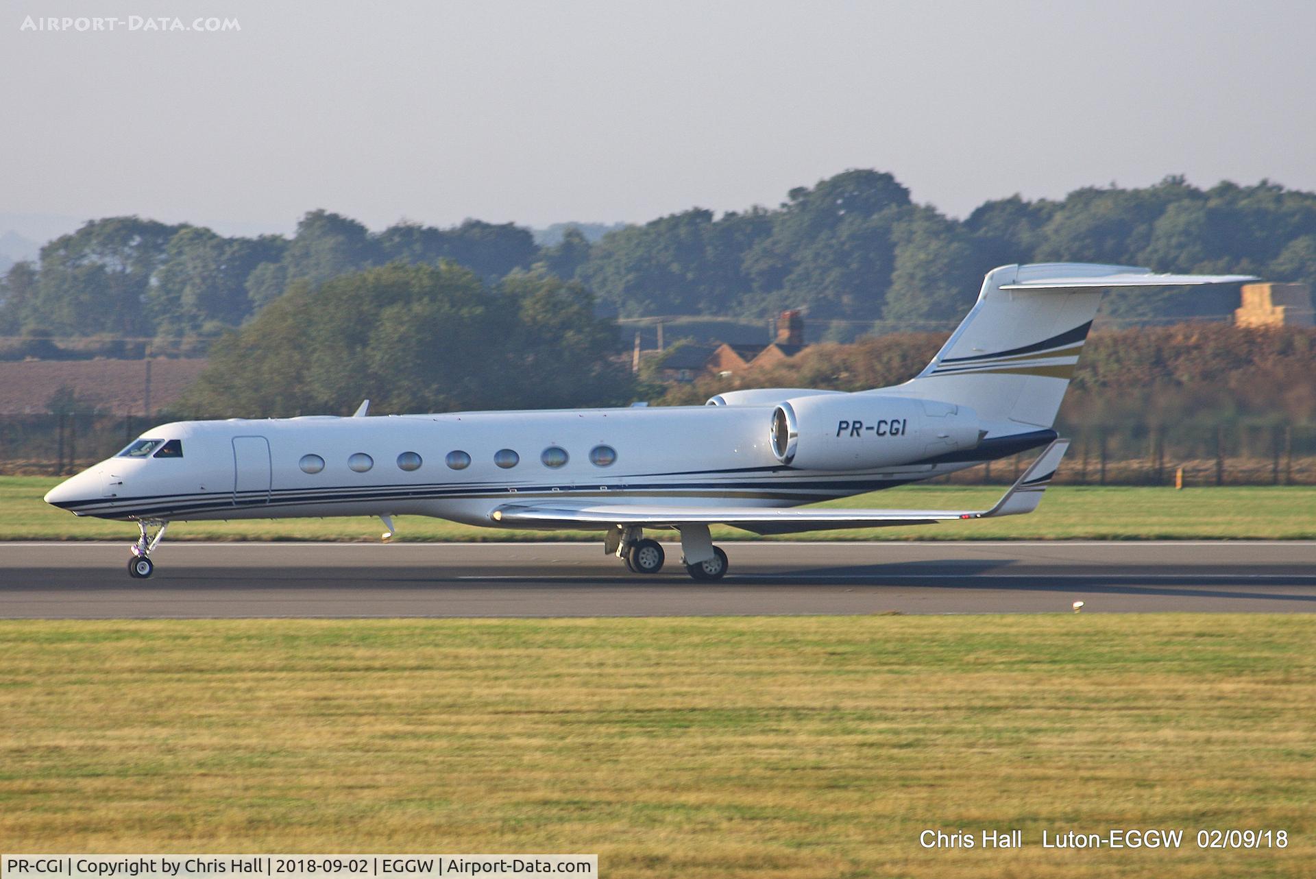 PR-CGI, 2013 Gulfstream Aerospace V-SP G550 C/N 5457, Luton