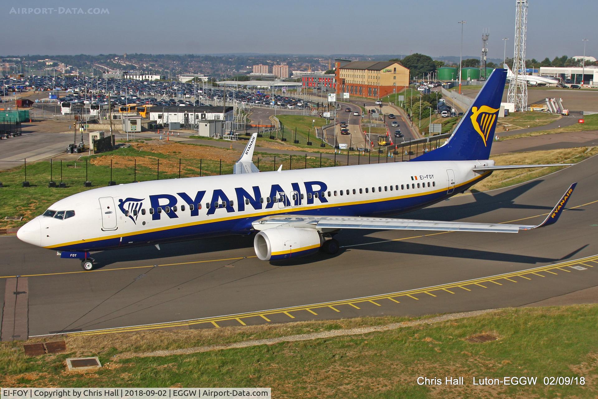 EI-FOY, 2016 Boeing 737-8AS C/N 44728, Luton
