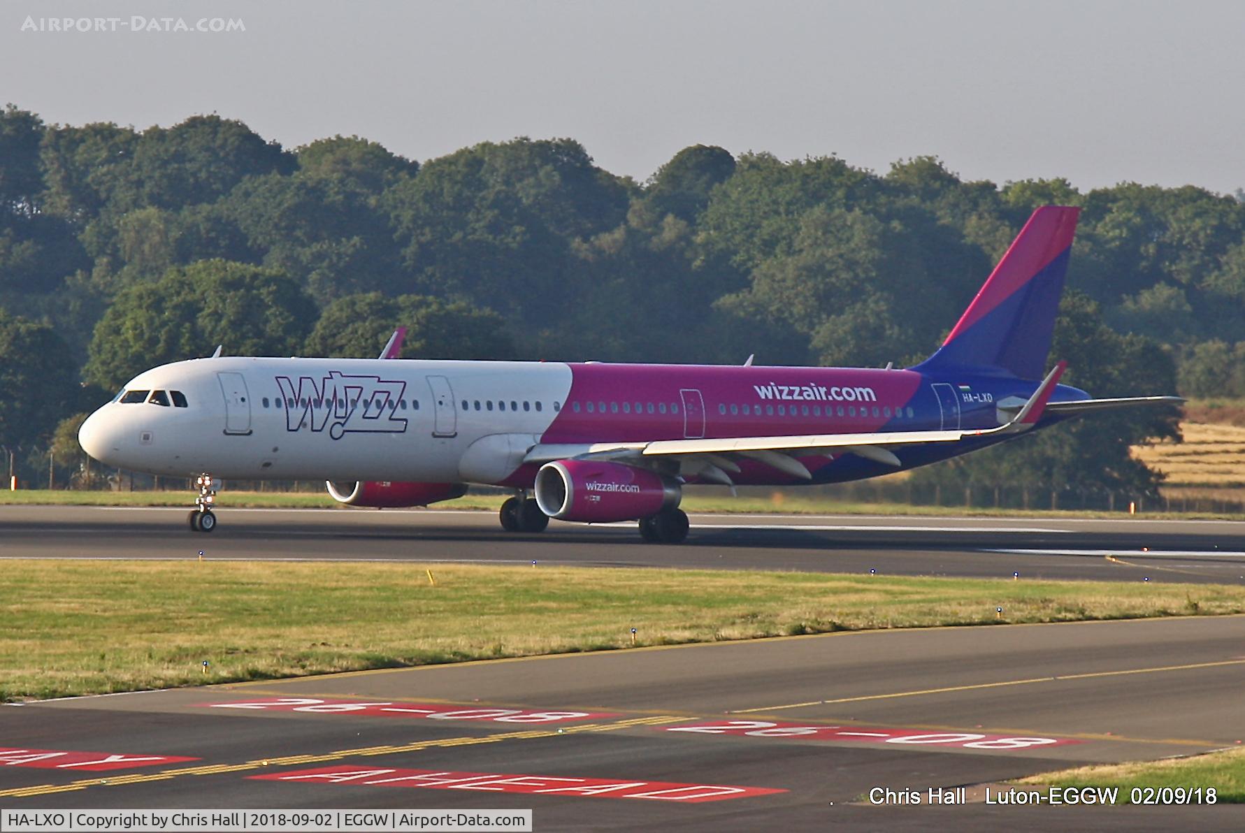 HA-LXO, 2017 Airbus A321-231 C/N 7562, Luton