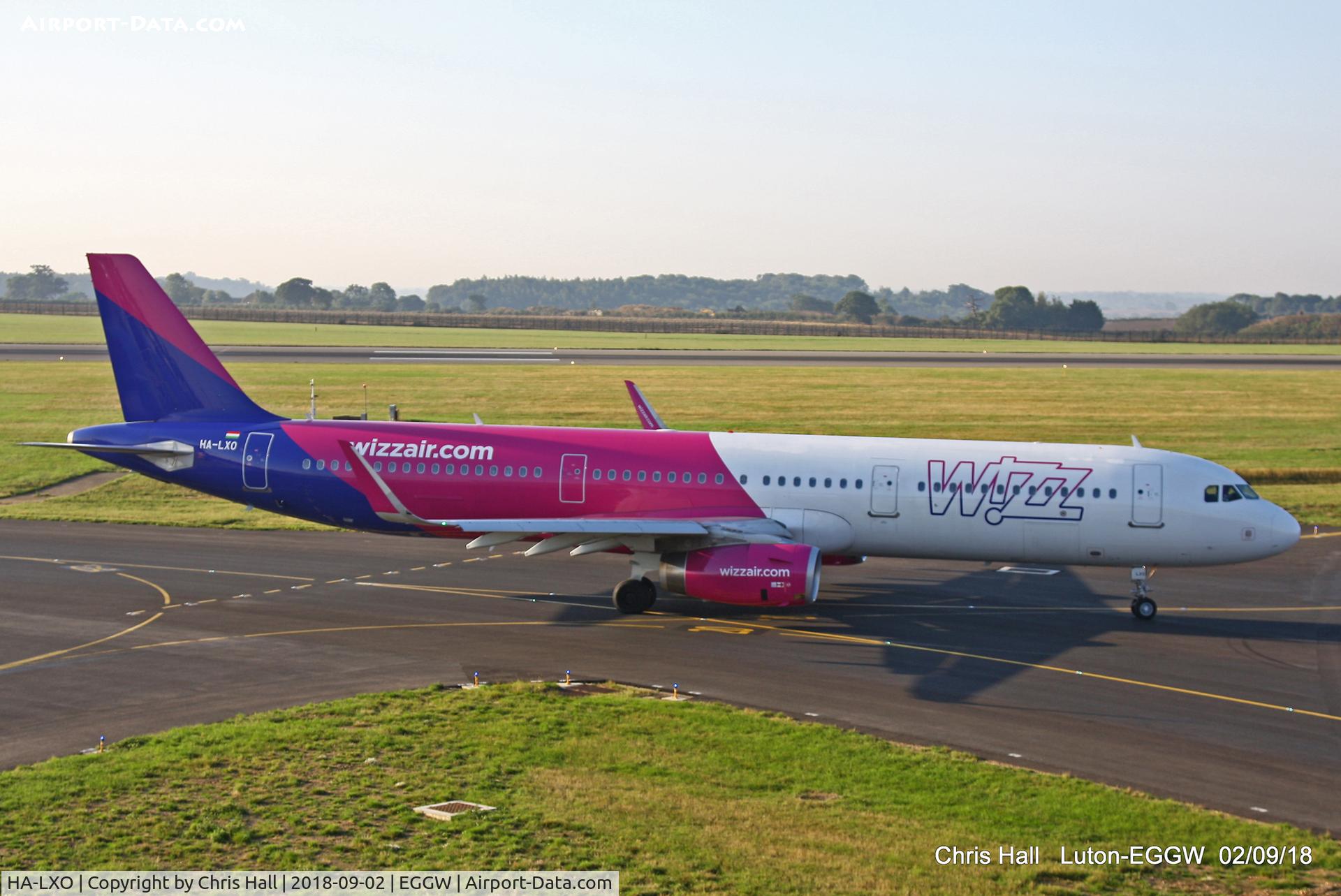 HA-LXO, 2017 Airbus A321-231 C/N 7562, Luton