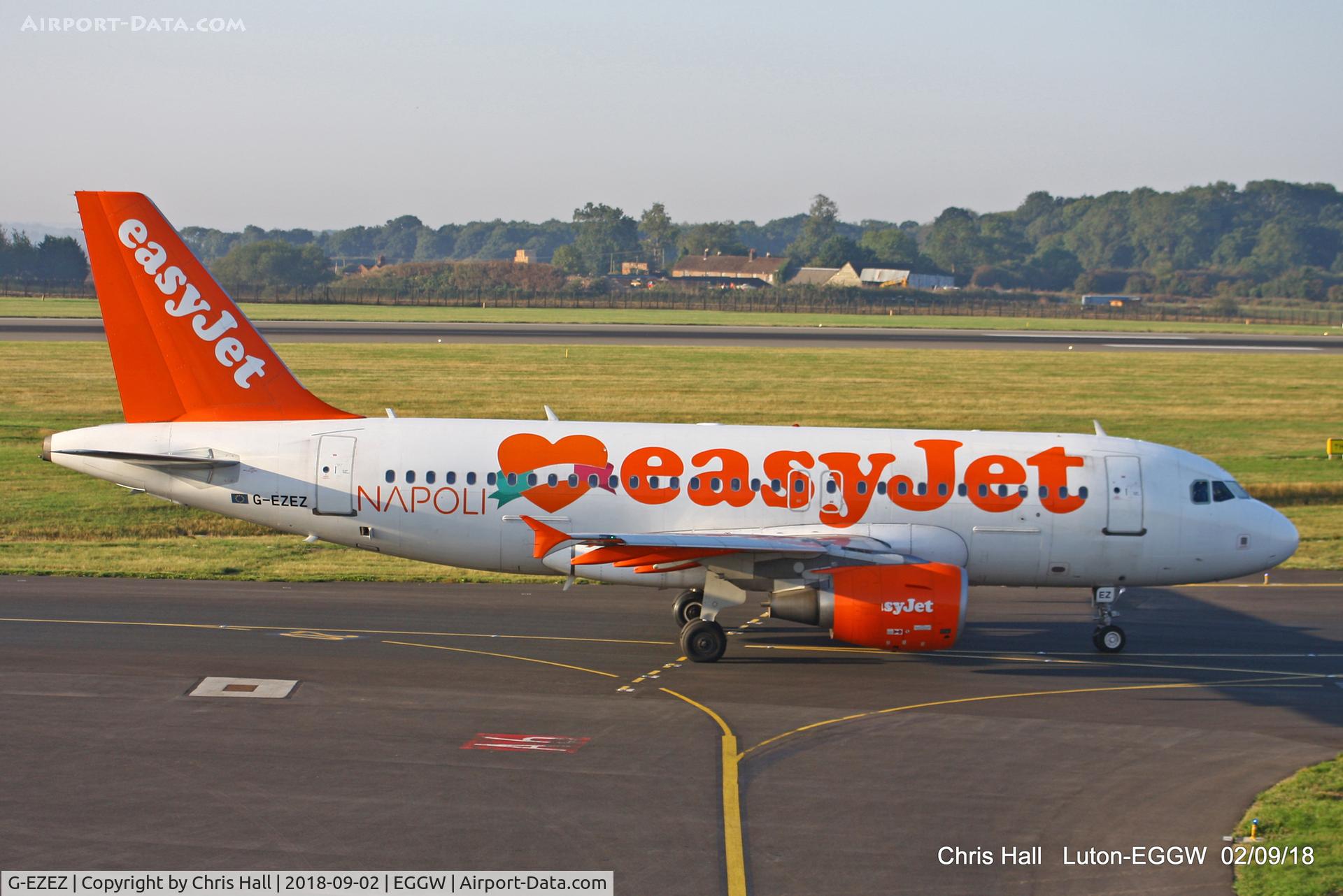 G-EZEZ, 2004 Airbus A319-111 C/N 2360, Luton