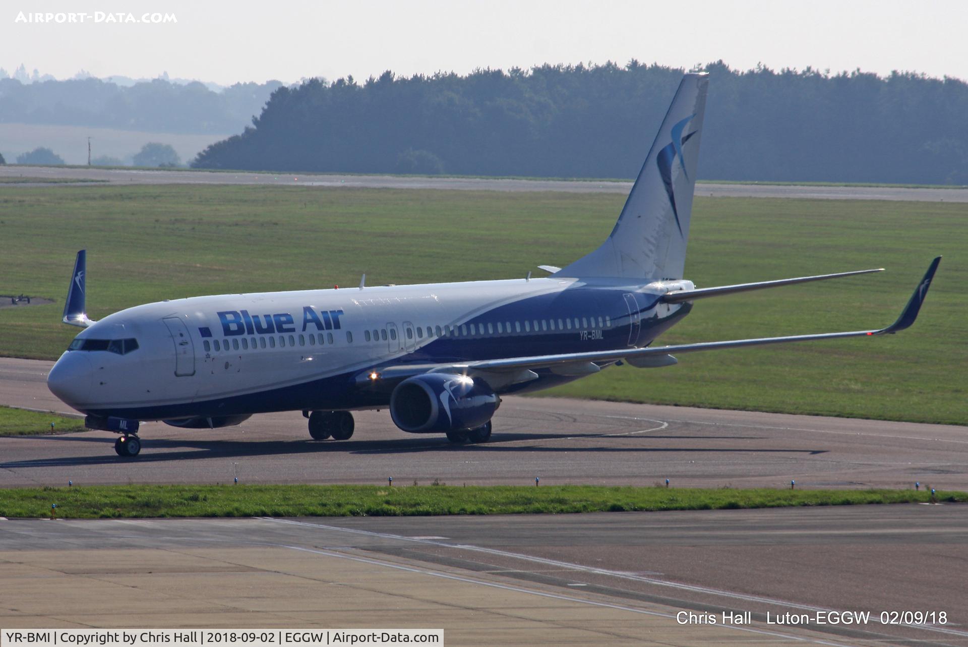 YR-BMI, 1998 Boeing 737-8K5 C/N 27980, Luton