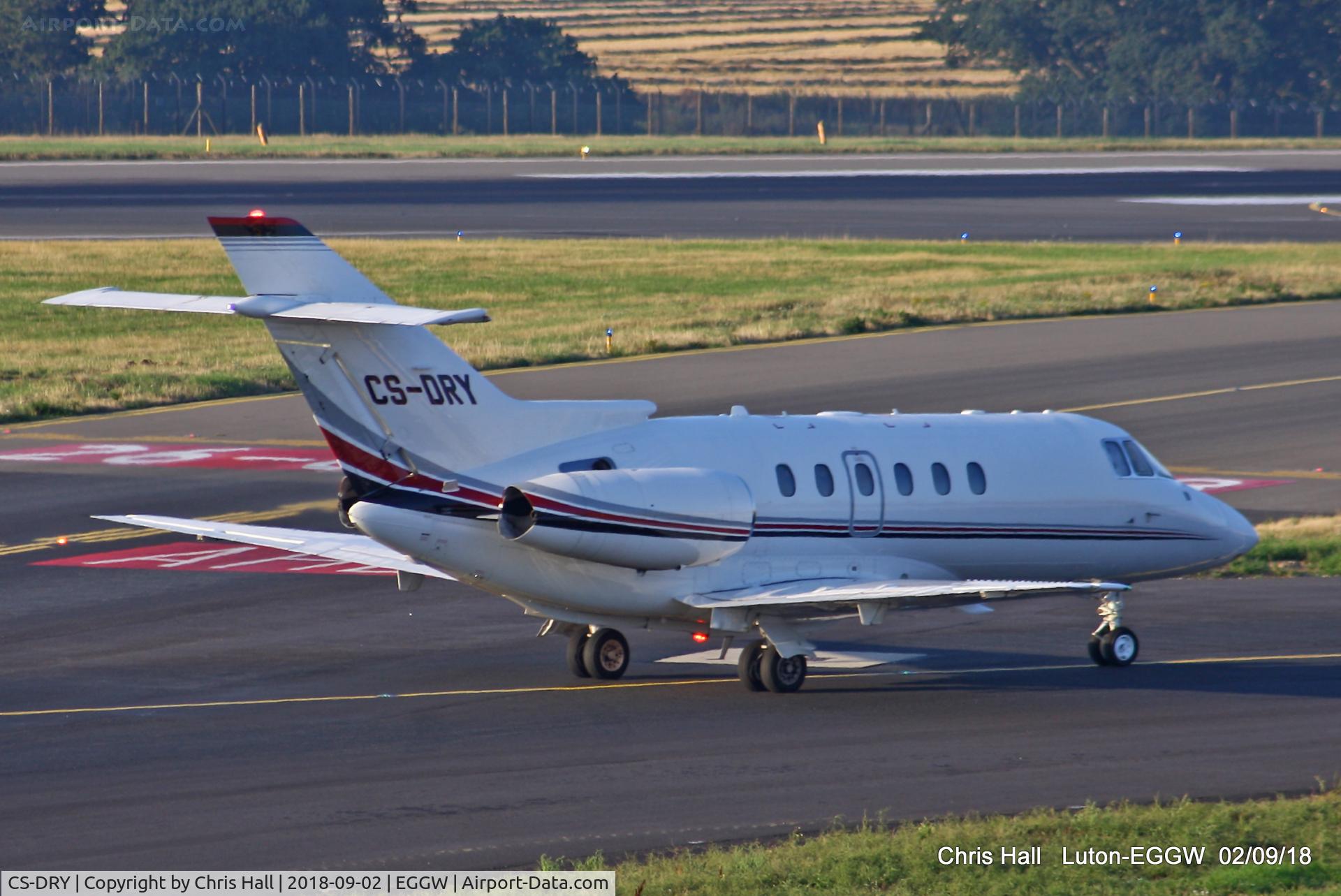 CS-DRY, 2007 Raytheon Hawker 800XP C/N 258840, Luton