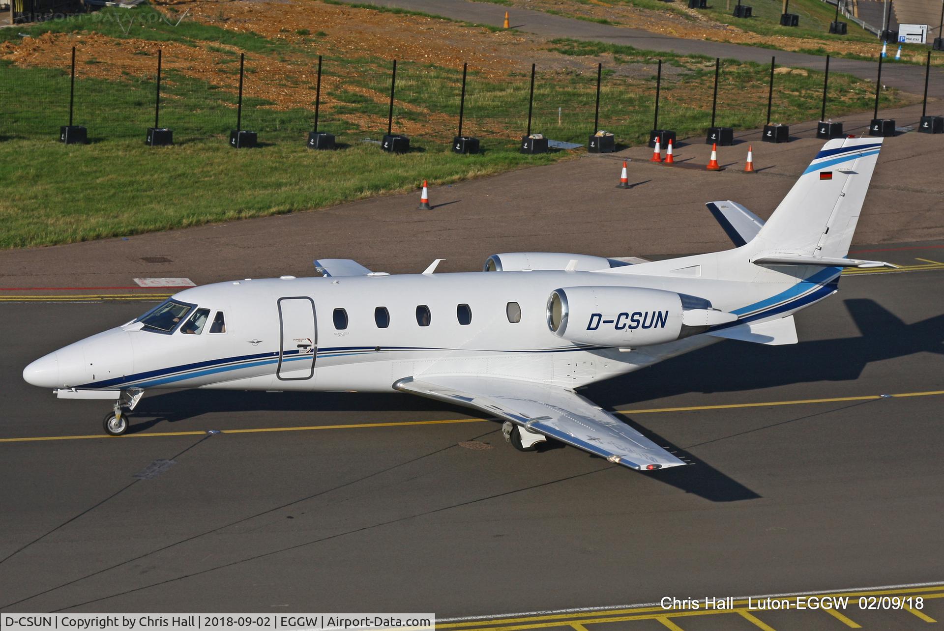 D-CSUN, 2012 Cessna 560 Citation XLS+ C/N 560-6102, Luton
