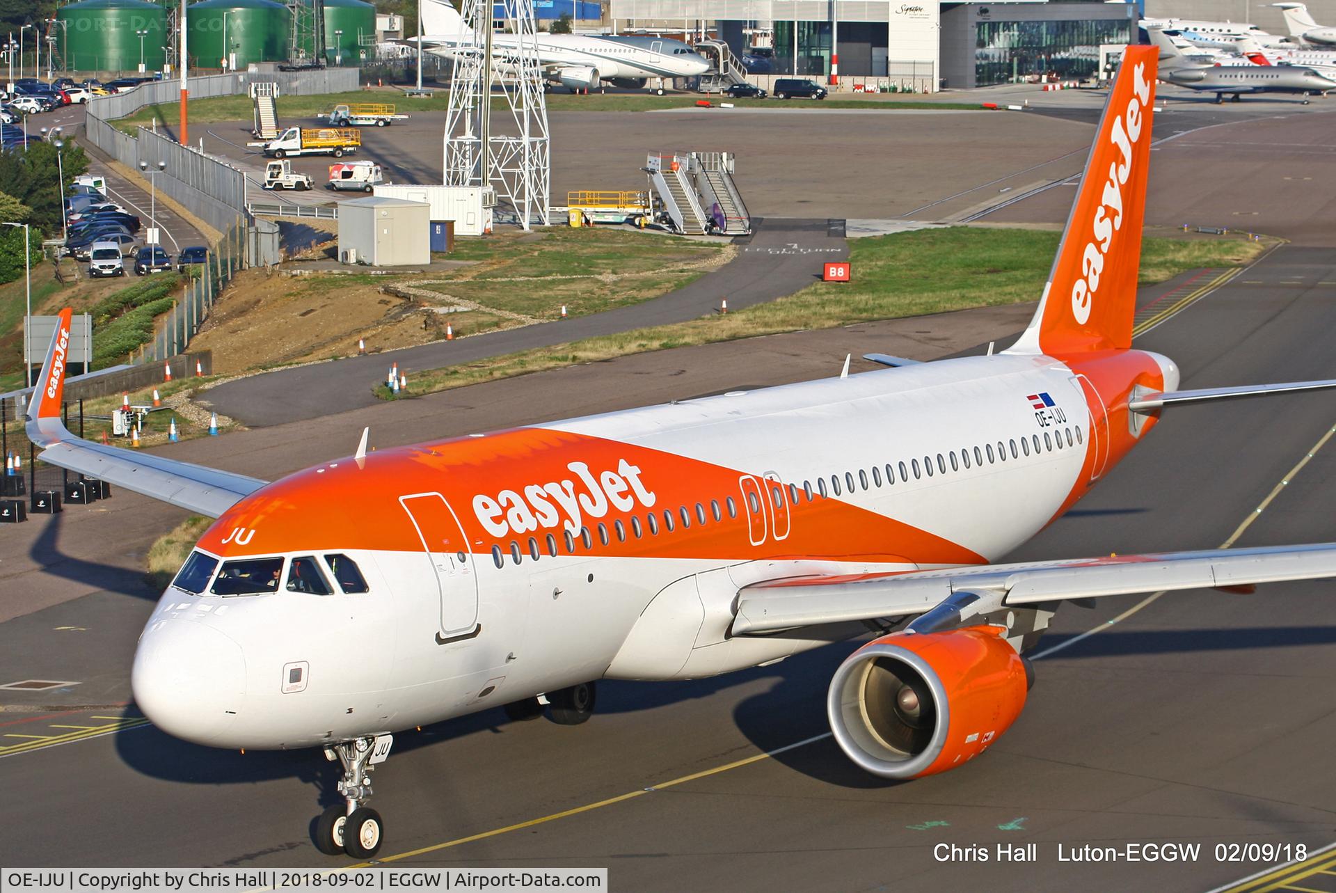 OE-IJU, 2016 Airbus A320-214 C/N 7460, Luton