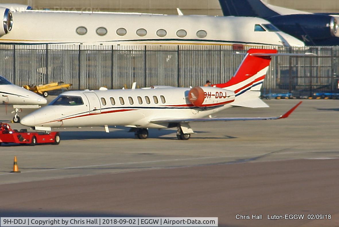 9H-DDJ, 2014 Learjet 75 C/N 45-494, Luton