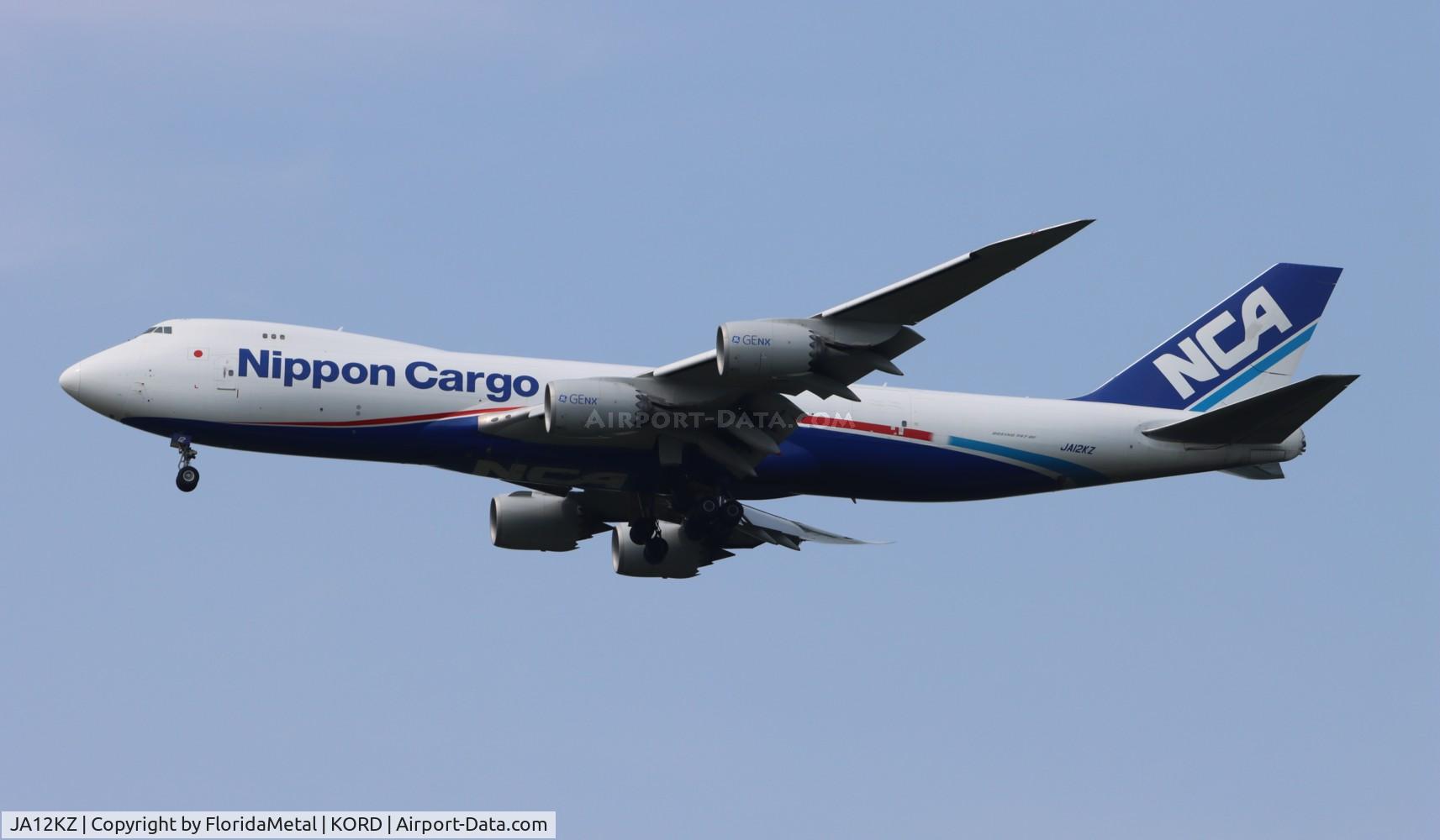 JA12KZ, 2012 Boeing 747-8KZF C/N 36137, NCA 747-8F zx panc-ord