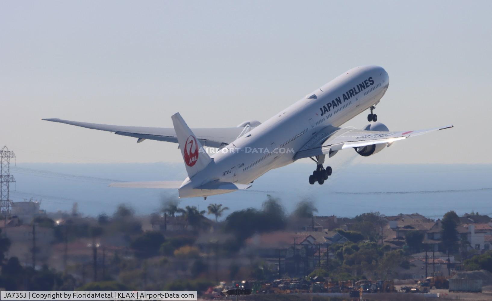 JA735J, 2006 Boeing 777-346/ER C/N 32434, JAL 773 zx lax-hnd, rjtt