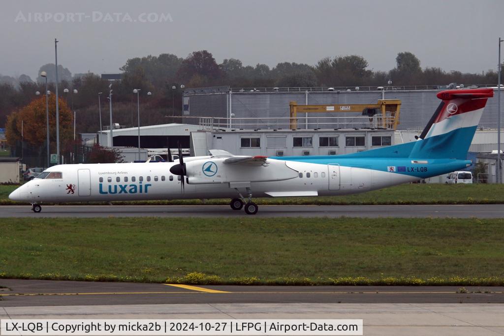 LX-LQB, 2015 De Havilland Canada DHC-8-402Q Dash 8 C/N 4512, Taxiing