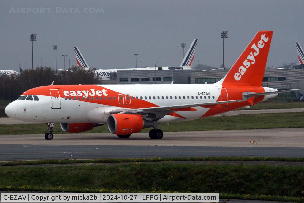 G-EZAV, 2006 Airbus A319-111 C/N 2803, Taxiing
