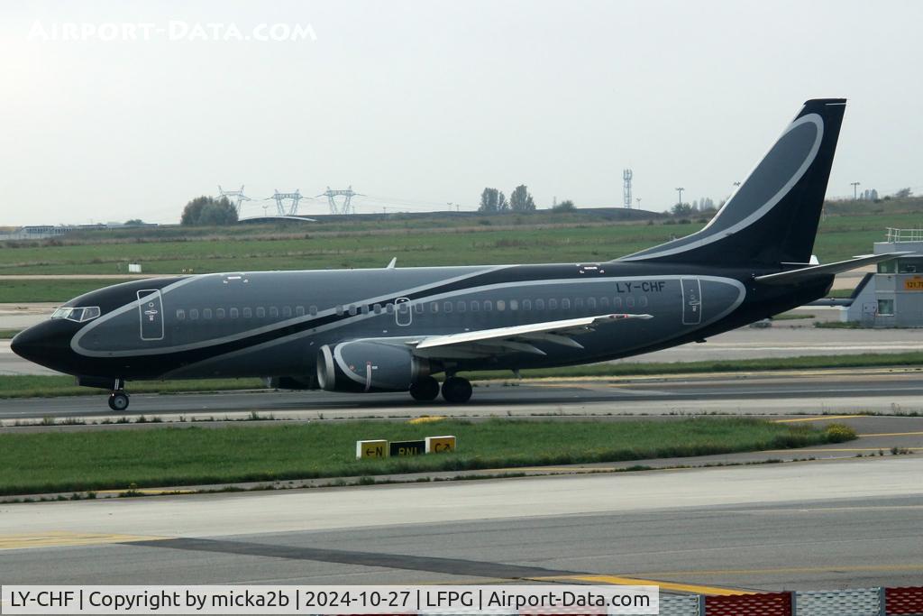 LY-CHF, 1997 Boeing 737-31S C/N 29057, Taxiing