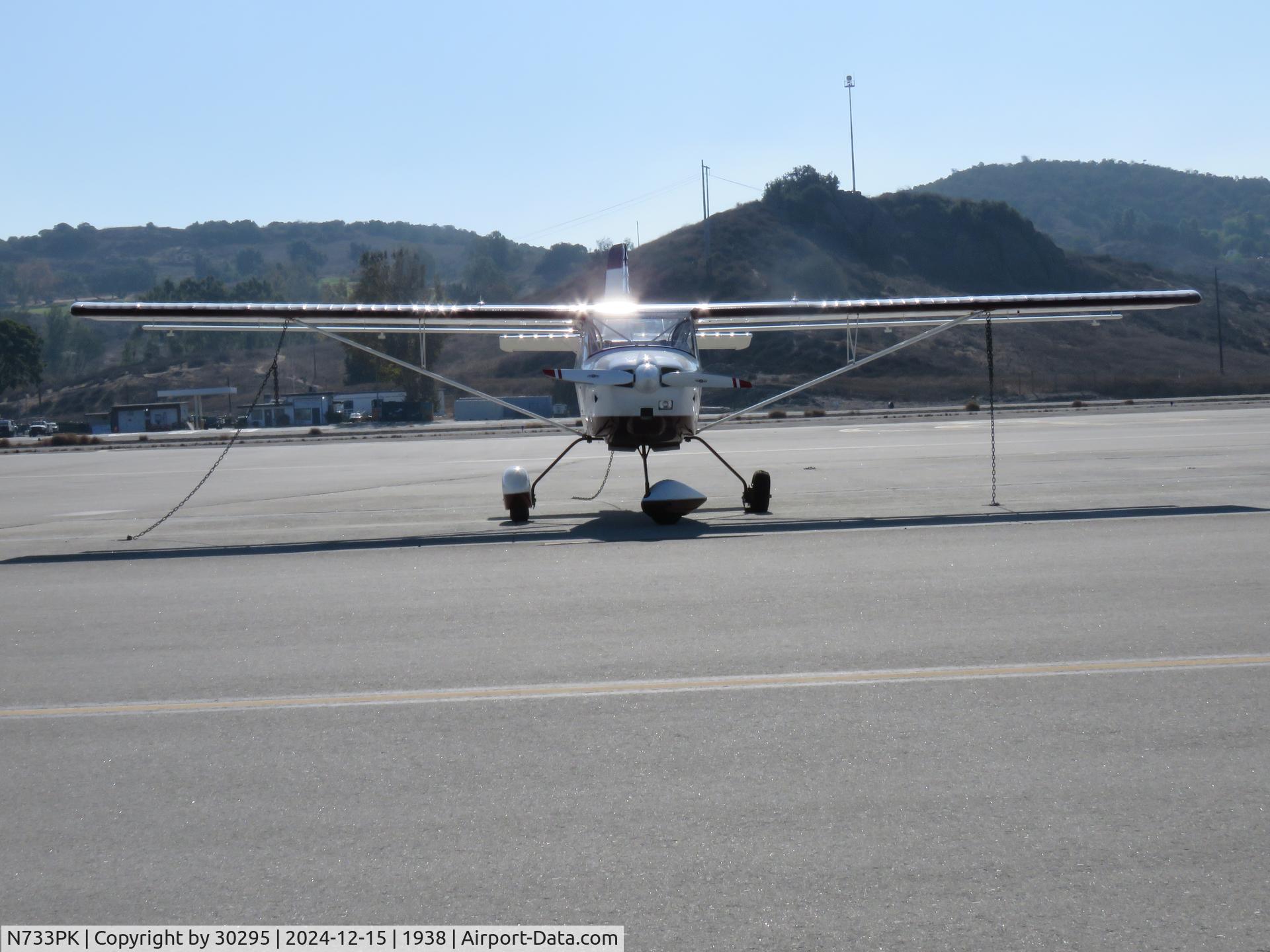 N733PK, 2007 Skystar Kitfox Series 7 C/N S70310042, Parked