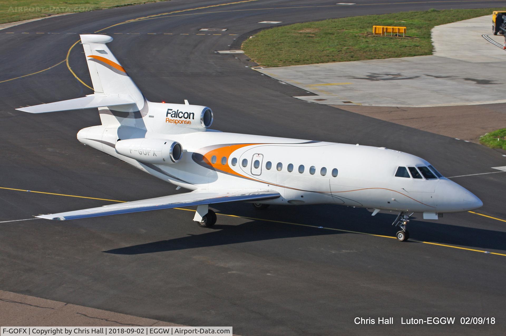 F-GOFX, 1994 Dassault Falcon 900B C/N 145, Luton