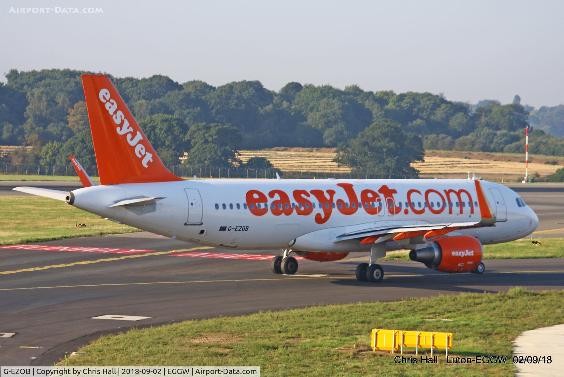 G-EZOB, 2015 Airbus A320-214 C/N 6416, Luton