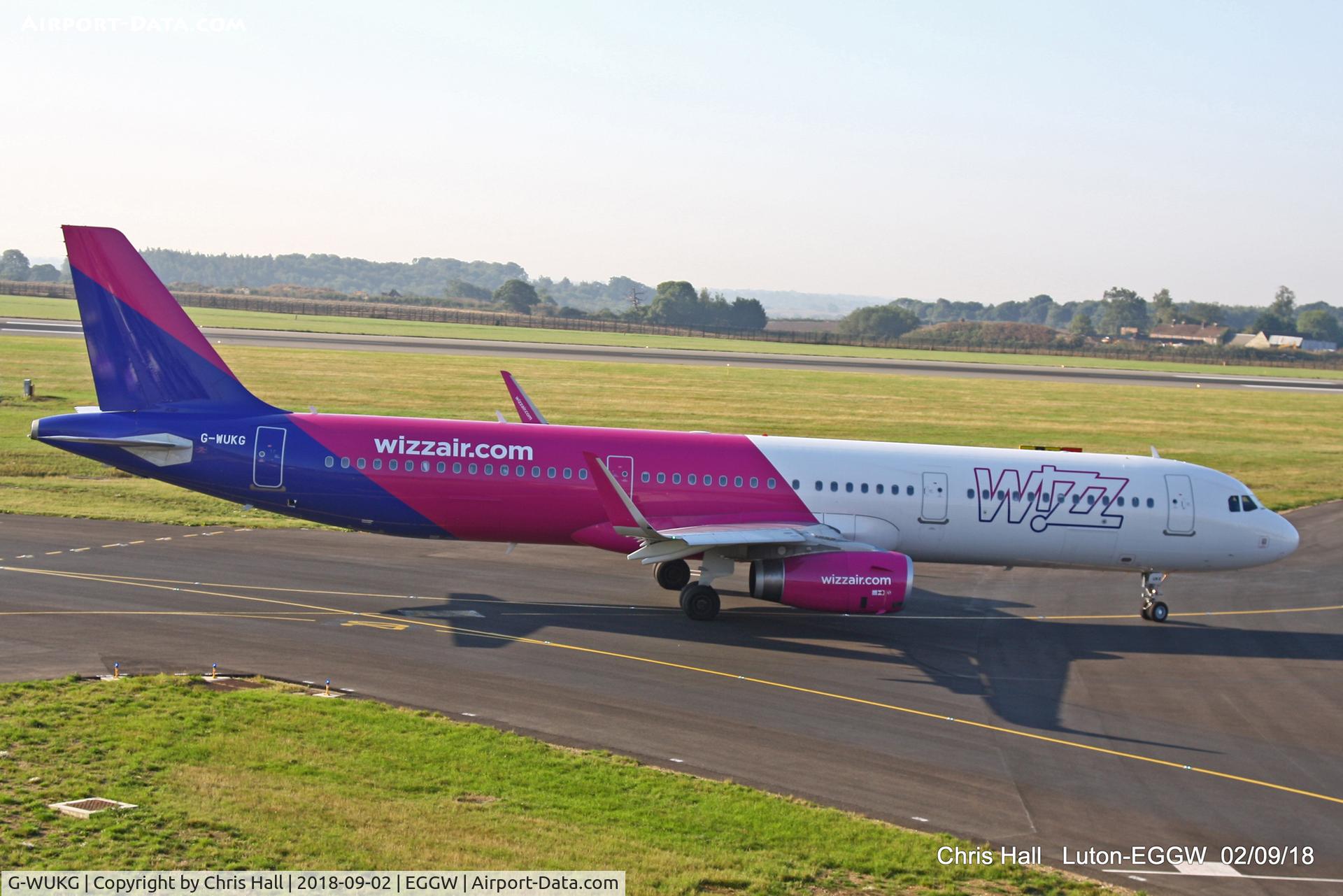G-WUKG, 2018 Airbus A321-231 C/N 8236, Luton