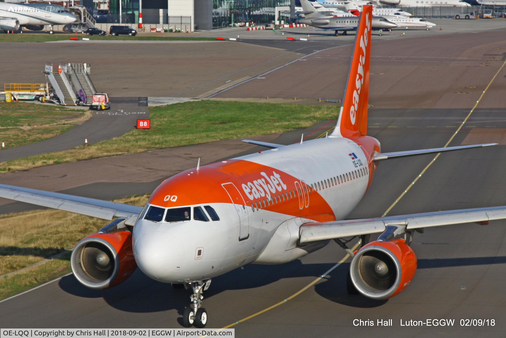 OE-LQQ, 2009 Airbus A319-111 C/N 3845, Luton
