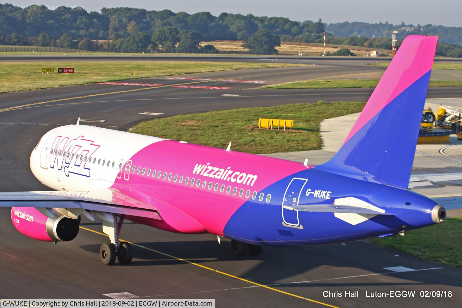 G-WUKE, 2018 Airbus A320-232 C/N 8327, Luton
