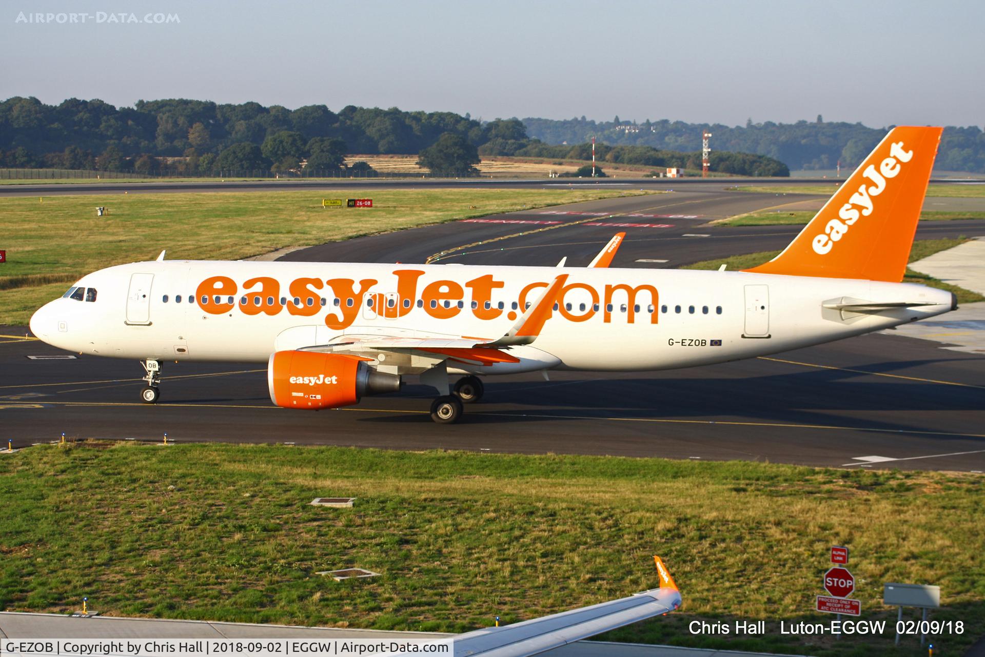 G-EZOB, 2015 Airbus A320-214 C/N 6416, Luton