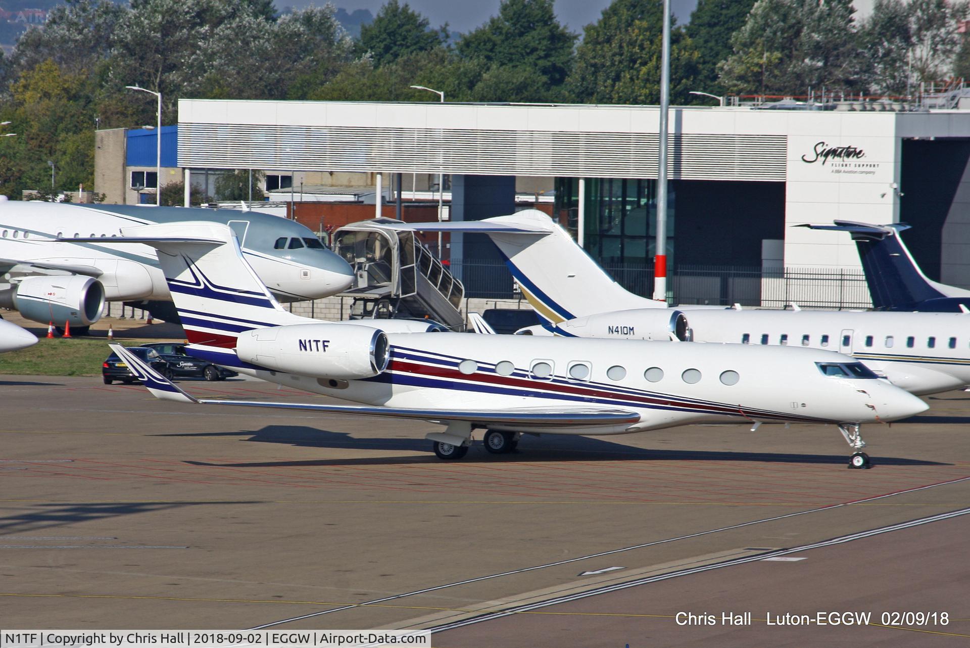 N1TF, 2013 Gulfstream Aerospace G650 (G-VI) C/N 6065, Luton