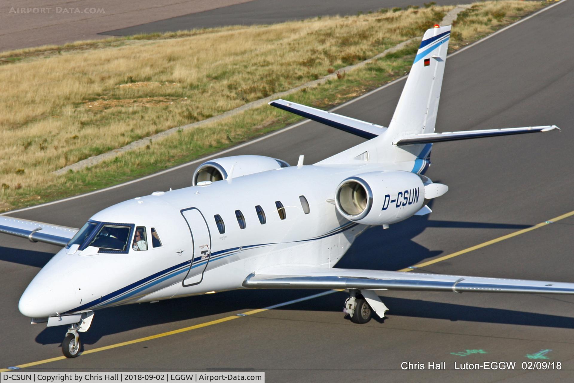 D-CSUN, 2012 Cessna 560 Citation XLS+ C/N 560-6102, Luton