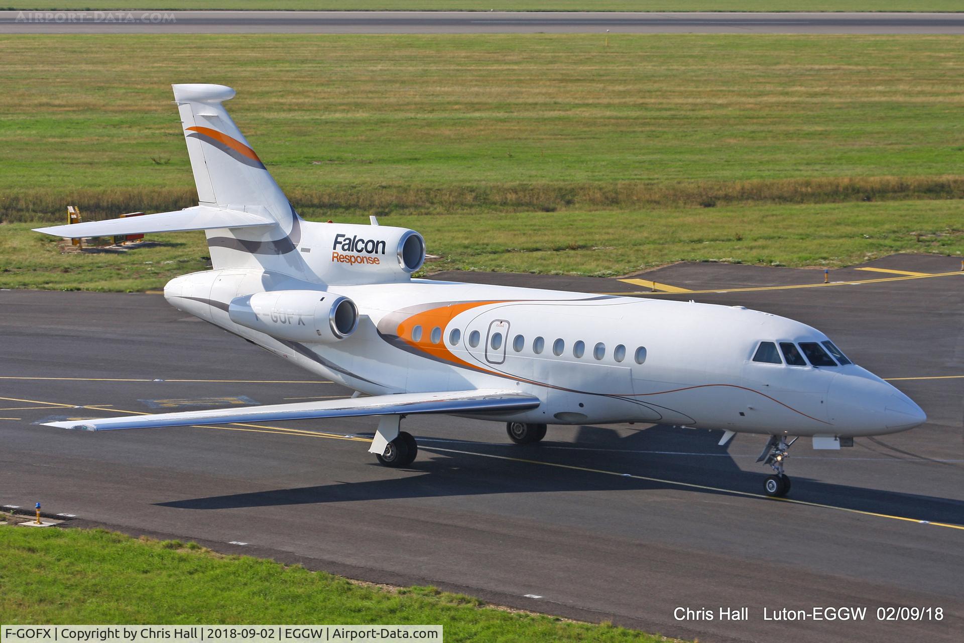 F-GOFX, 1994 Dassault Falcon 900B C/N 145, Luton
