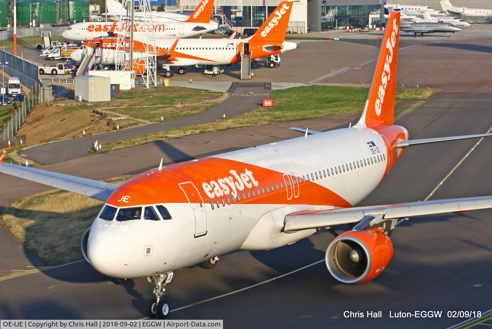 OE-IJE, 2011 Airbus A320-214 C/N 4636, Luton