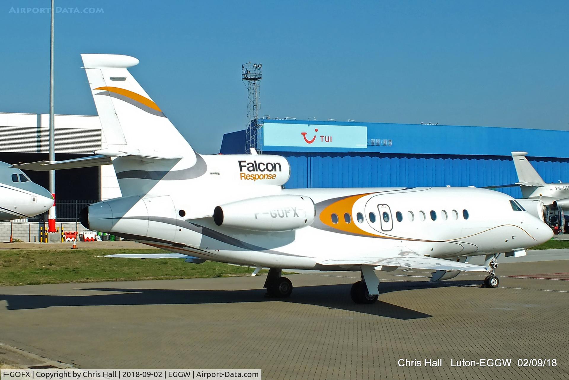 F-GOFX, 1994 Dassault Falcon 900B C/N 145, Luton