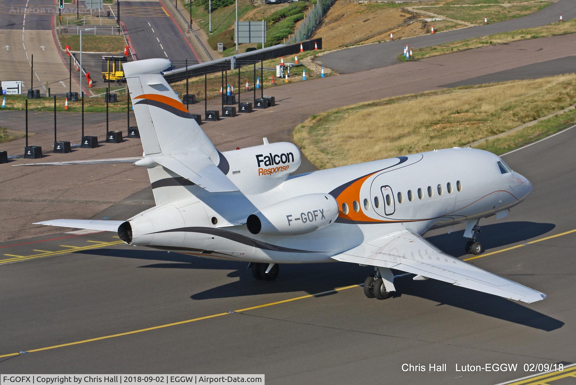 F-GOFX, 1994 Dassault Falcon 900B C/N 145, Luton